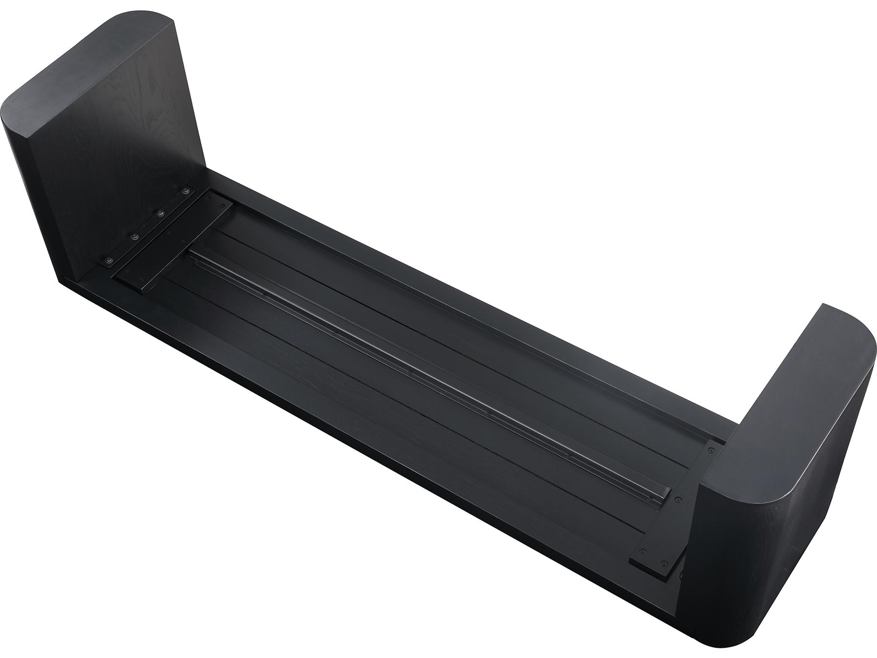 Moe's Home Post Black Accent Bench