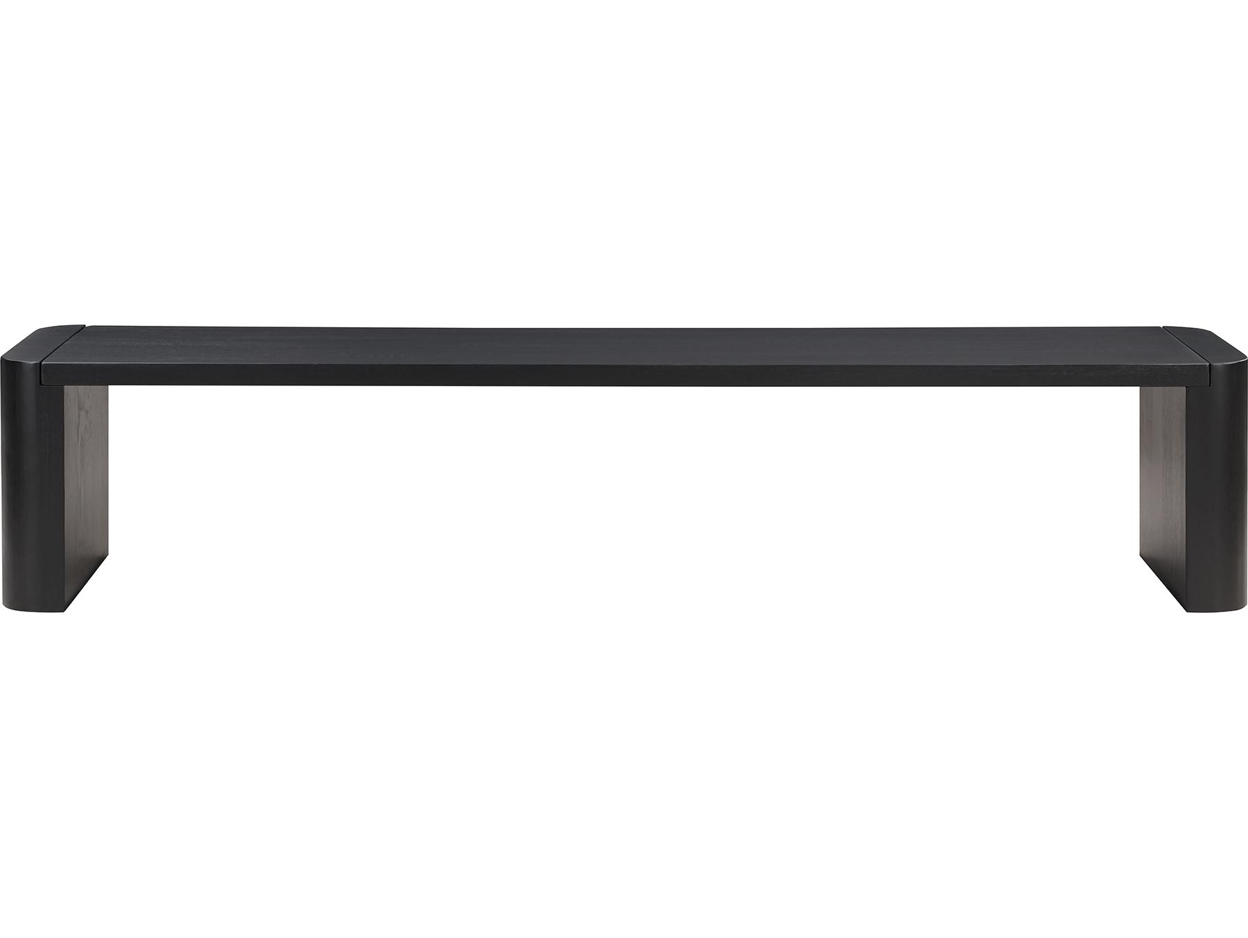 Moe's Home Post Black Accent Bench