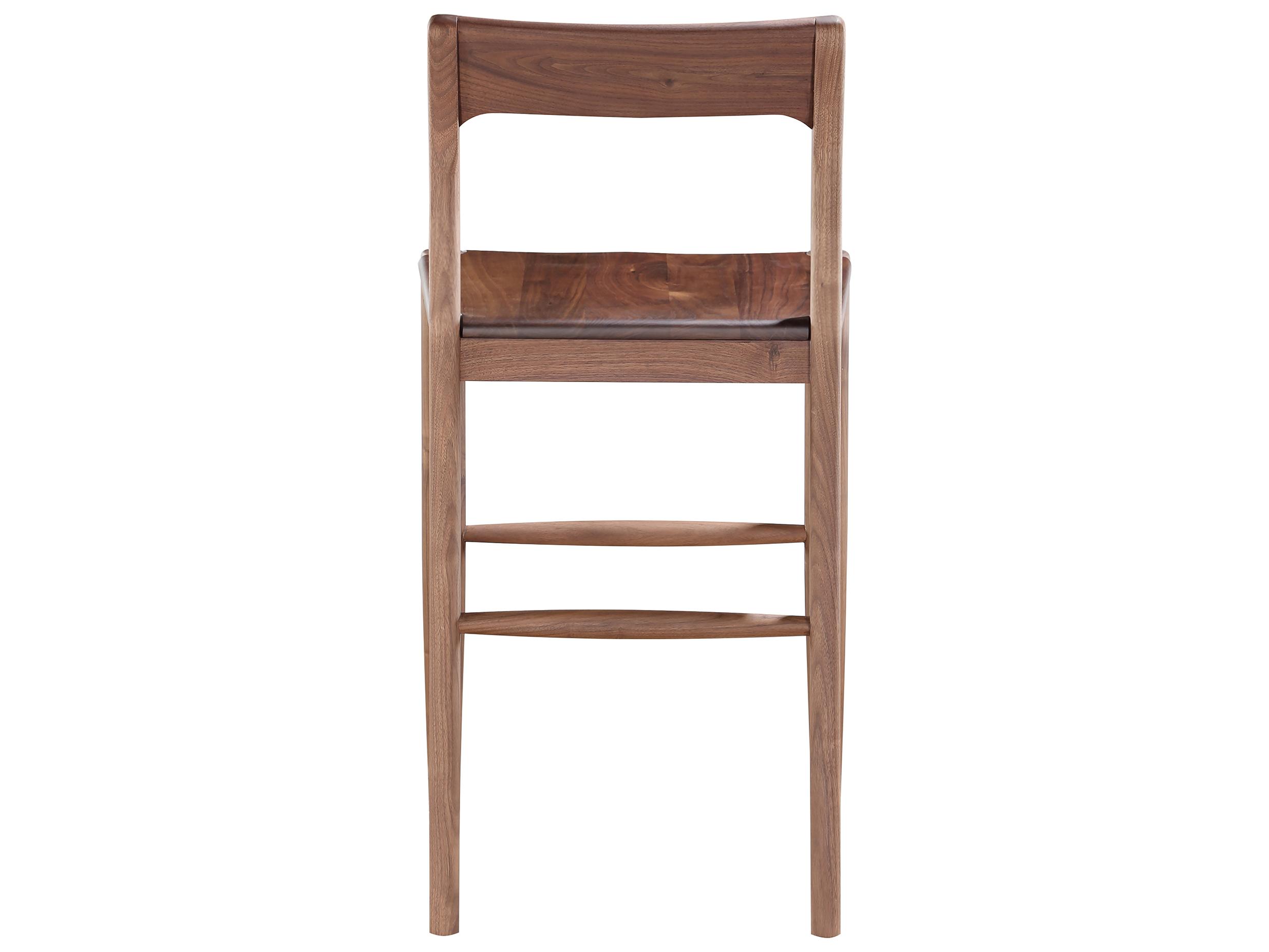 Moe's Home Owing Walnut Wood Counter Stool