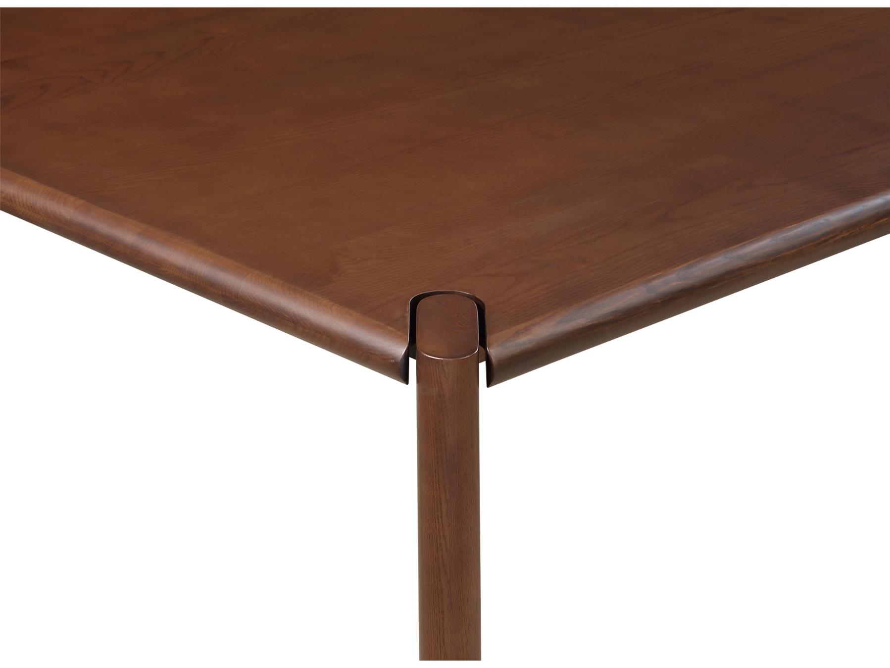 Moe's Home Daifuku Rectangular Wood Brown Dining Table