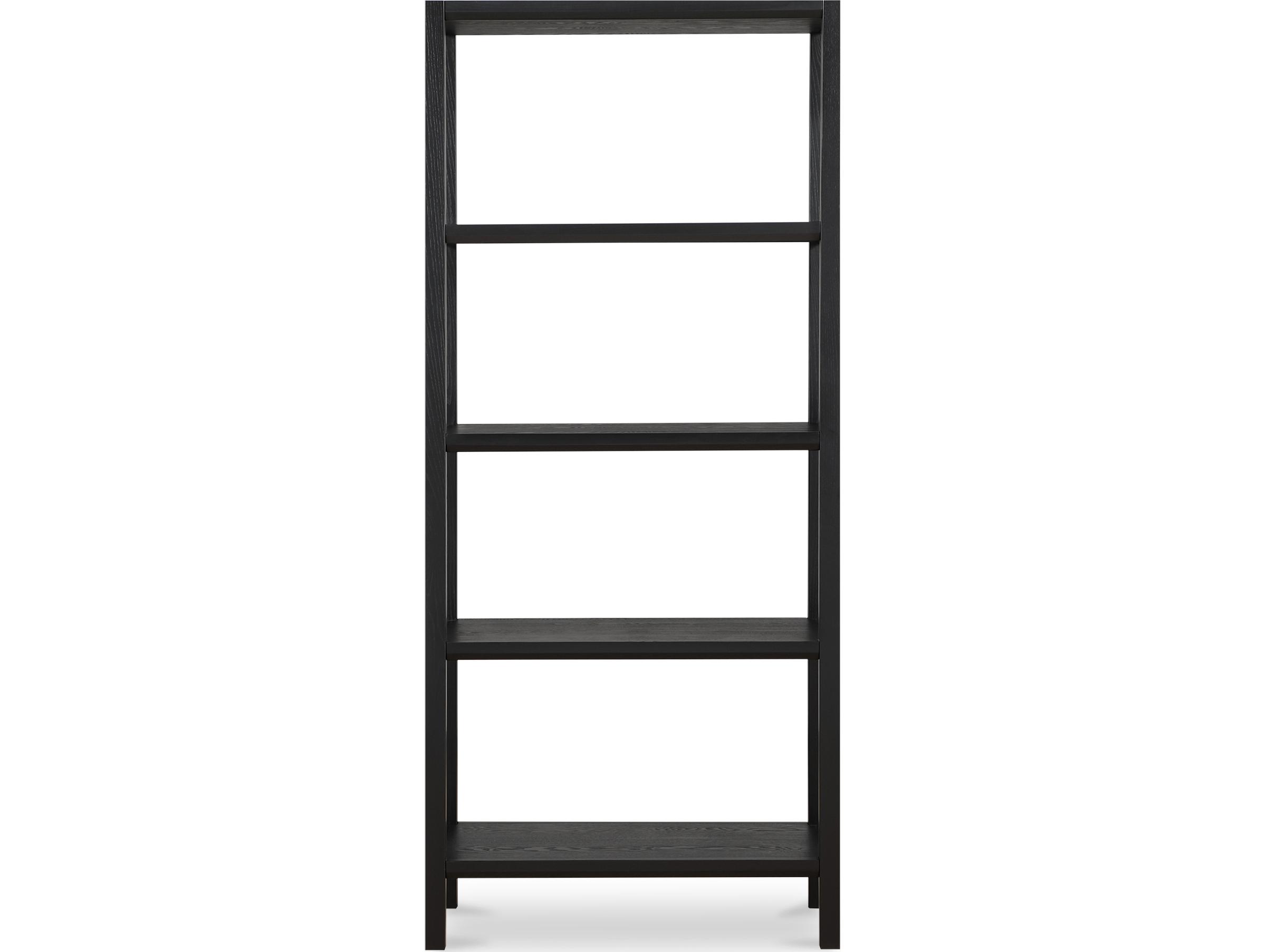 Moe's Home Nolan Black Bookcase