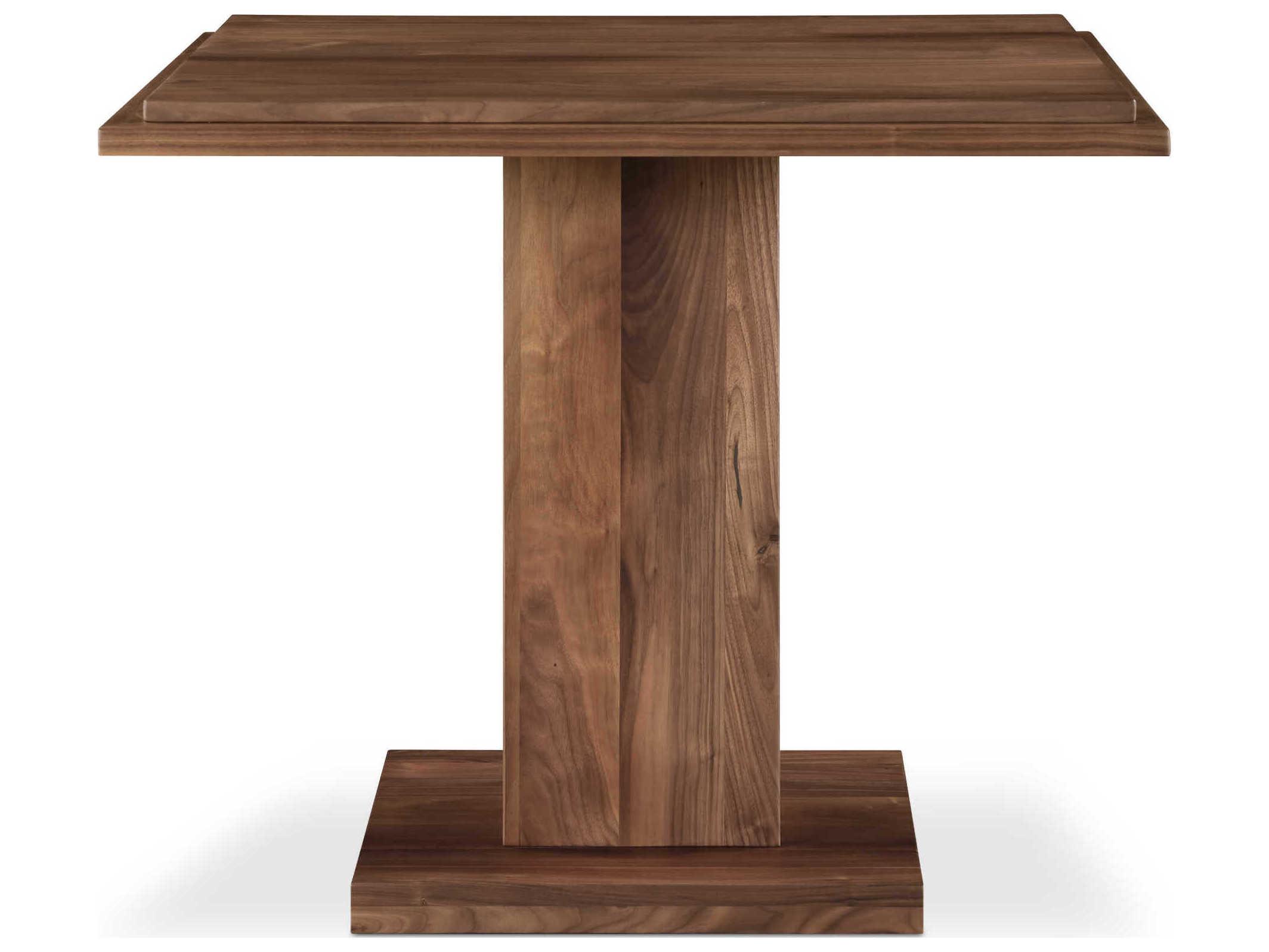 Moe's Home May Square Wood Walnut Dining Table