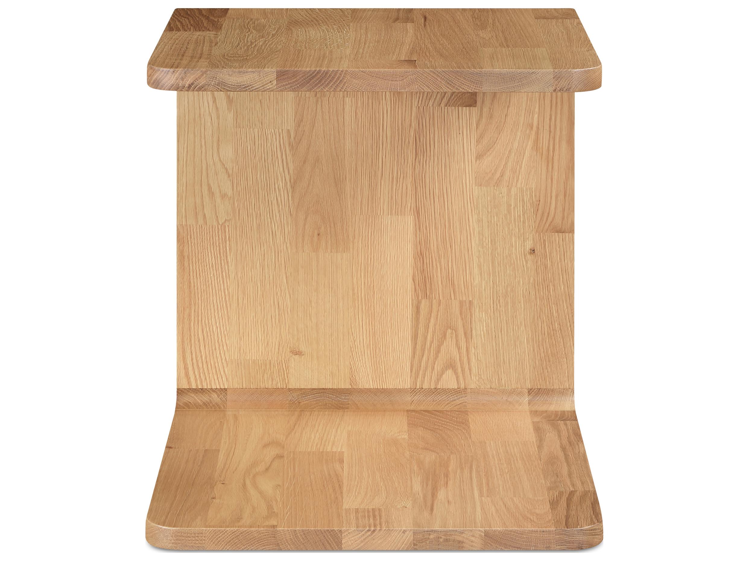 Moe's Home Carrie Rectangular Wood Natural End Table