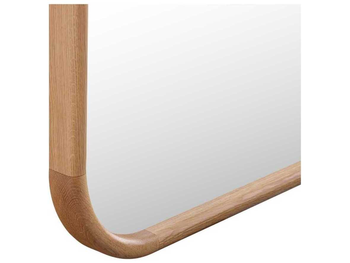 Moe's Home Kai Natural Rectangular Floor Mirror