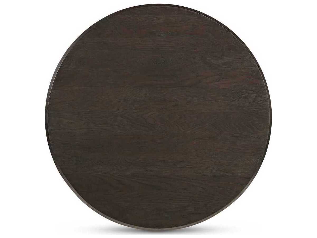Moe's Home Alden Round Wood Brown Coffee Table