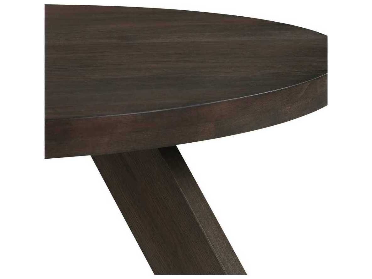 Moe's Home Alden Round Wood Brown Coffee Table