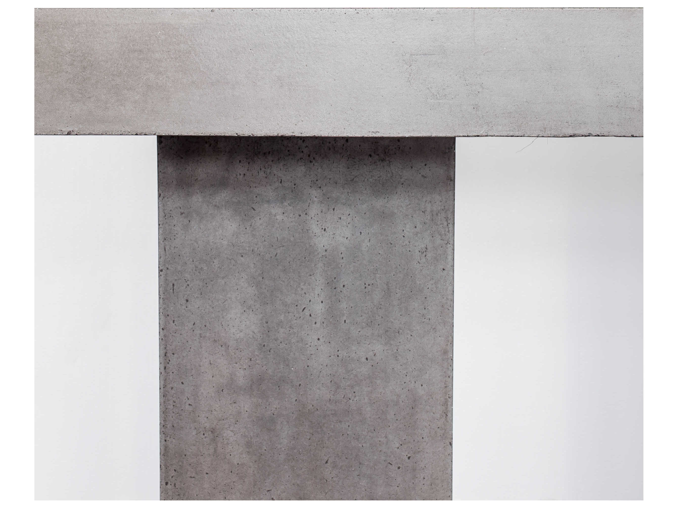 Moe's Home Antonius Rectangular Concrete Dark Grey Dining Table