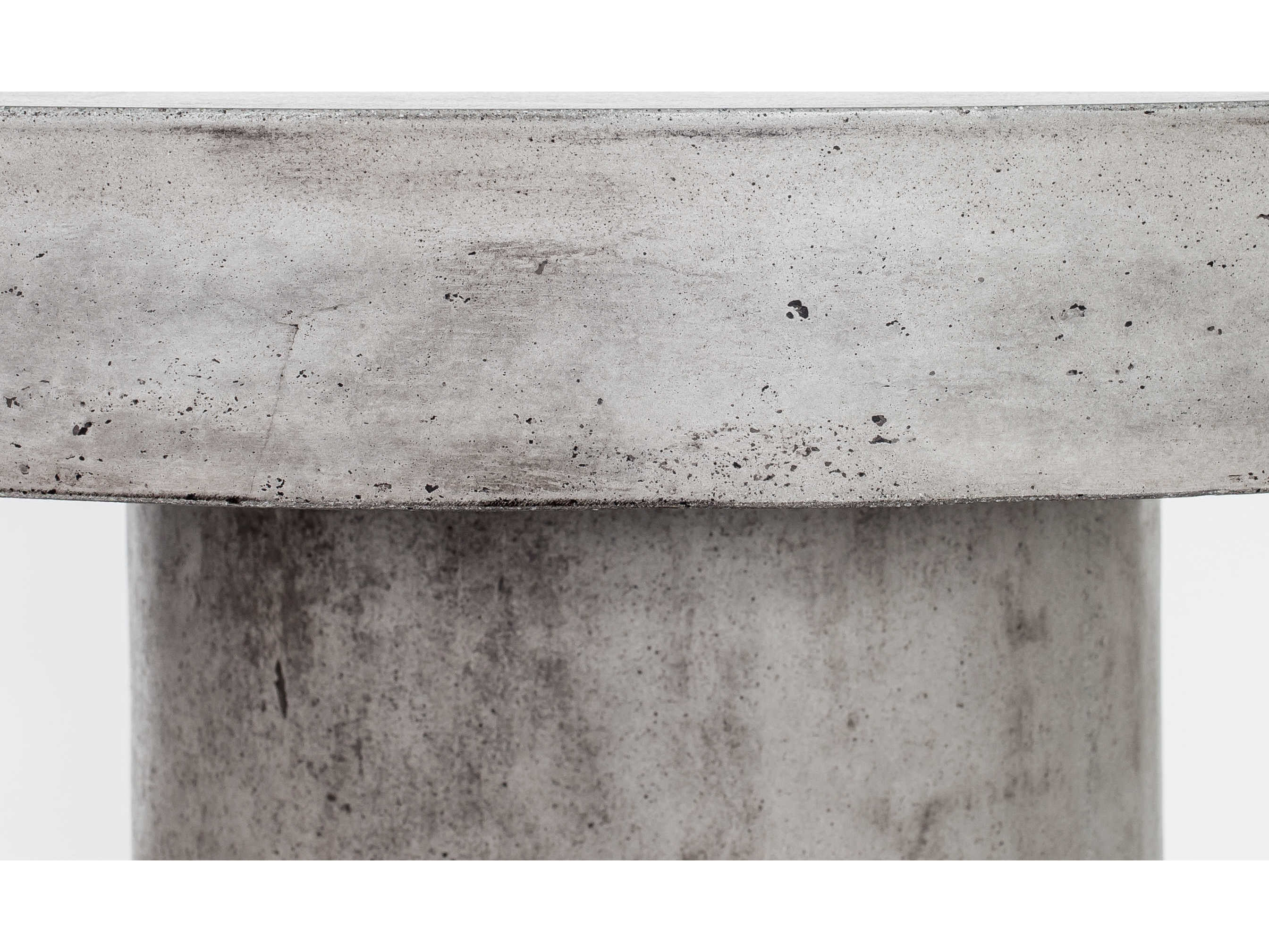 Moe's Home Cassius Round Dark Grey Dining Table