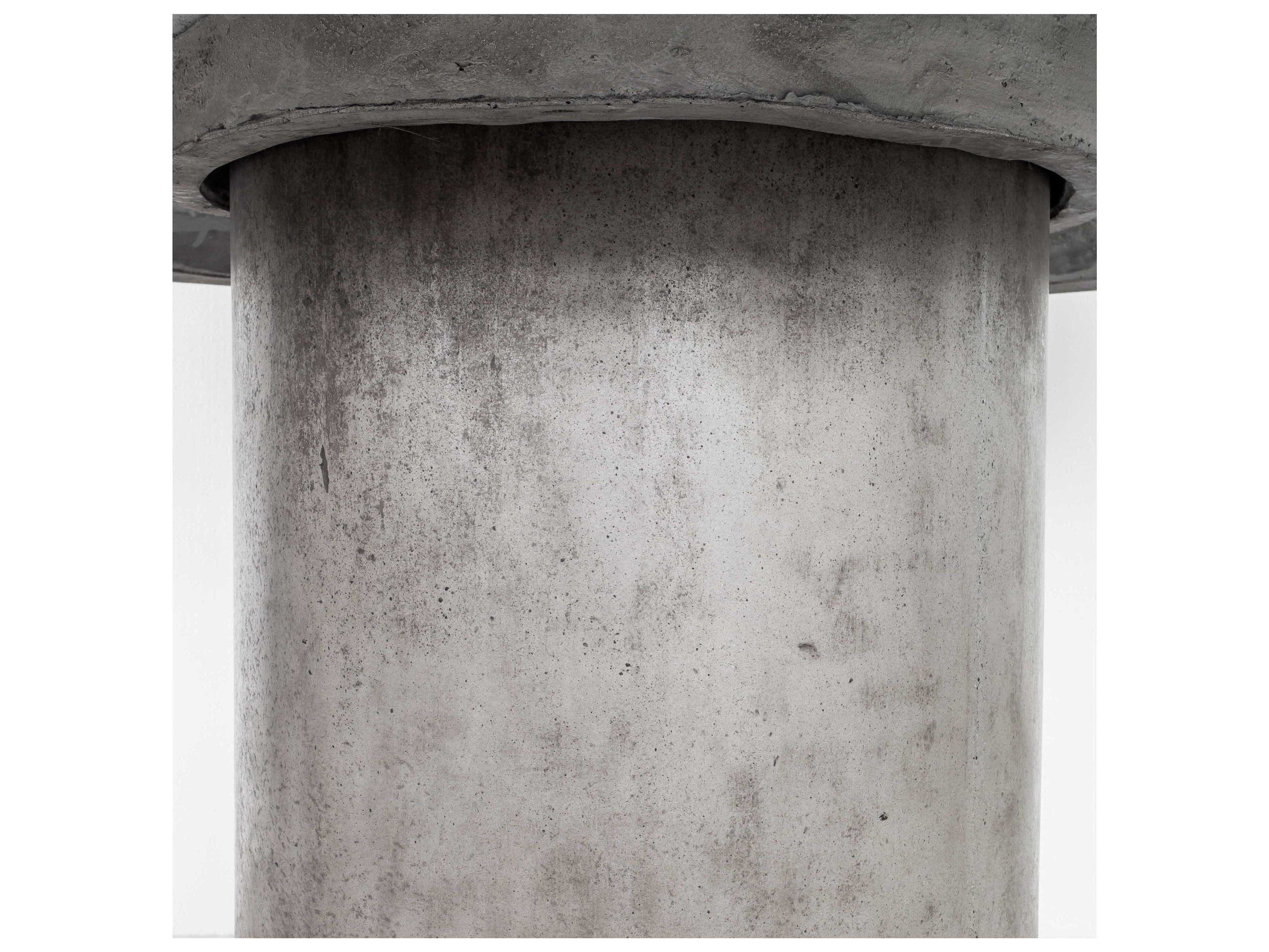 Moe's Home Cassius Round Dark Grey Dining Table