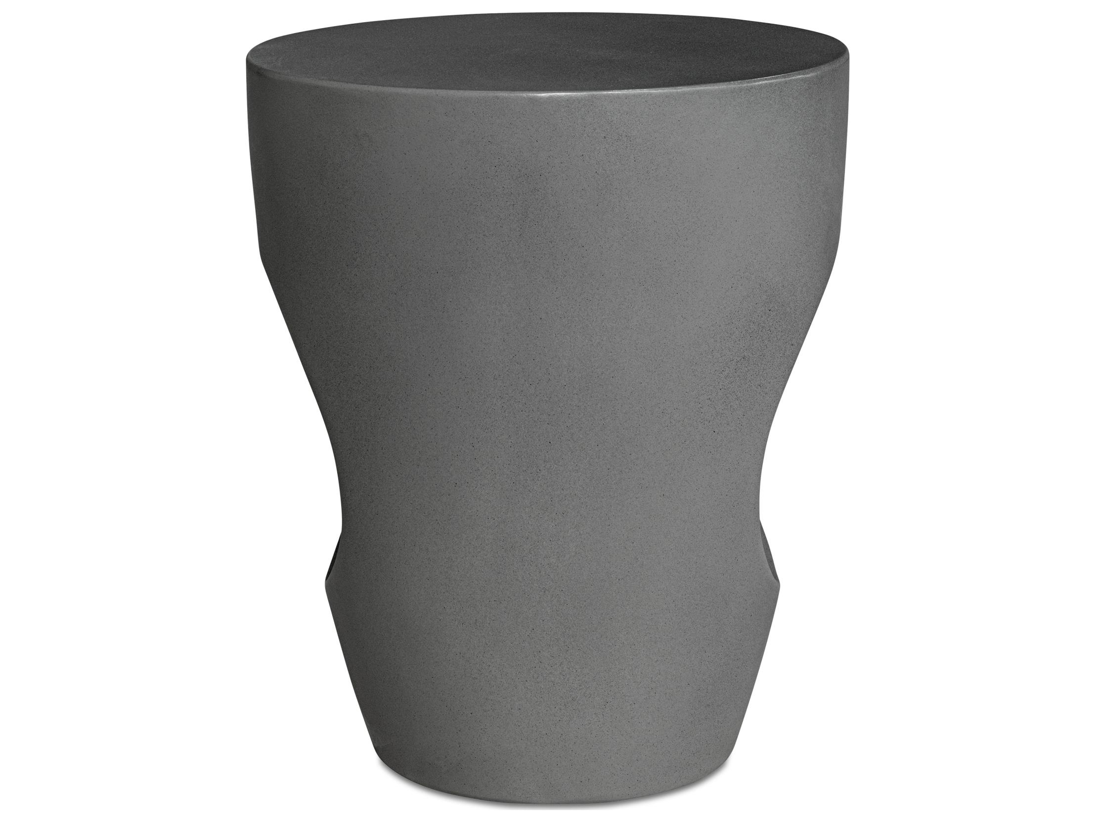 Moe's Home Aylard Dark Grey Gray Accent Stool