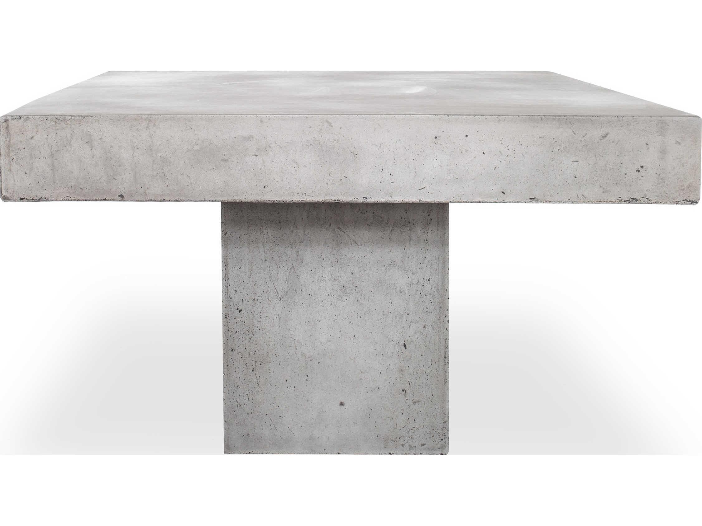 Moe's Home Maxima Rectangular Stone Dark Grey Coffee Table