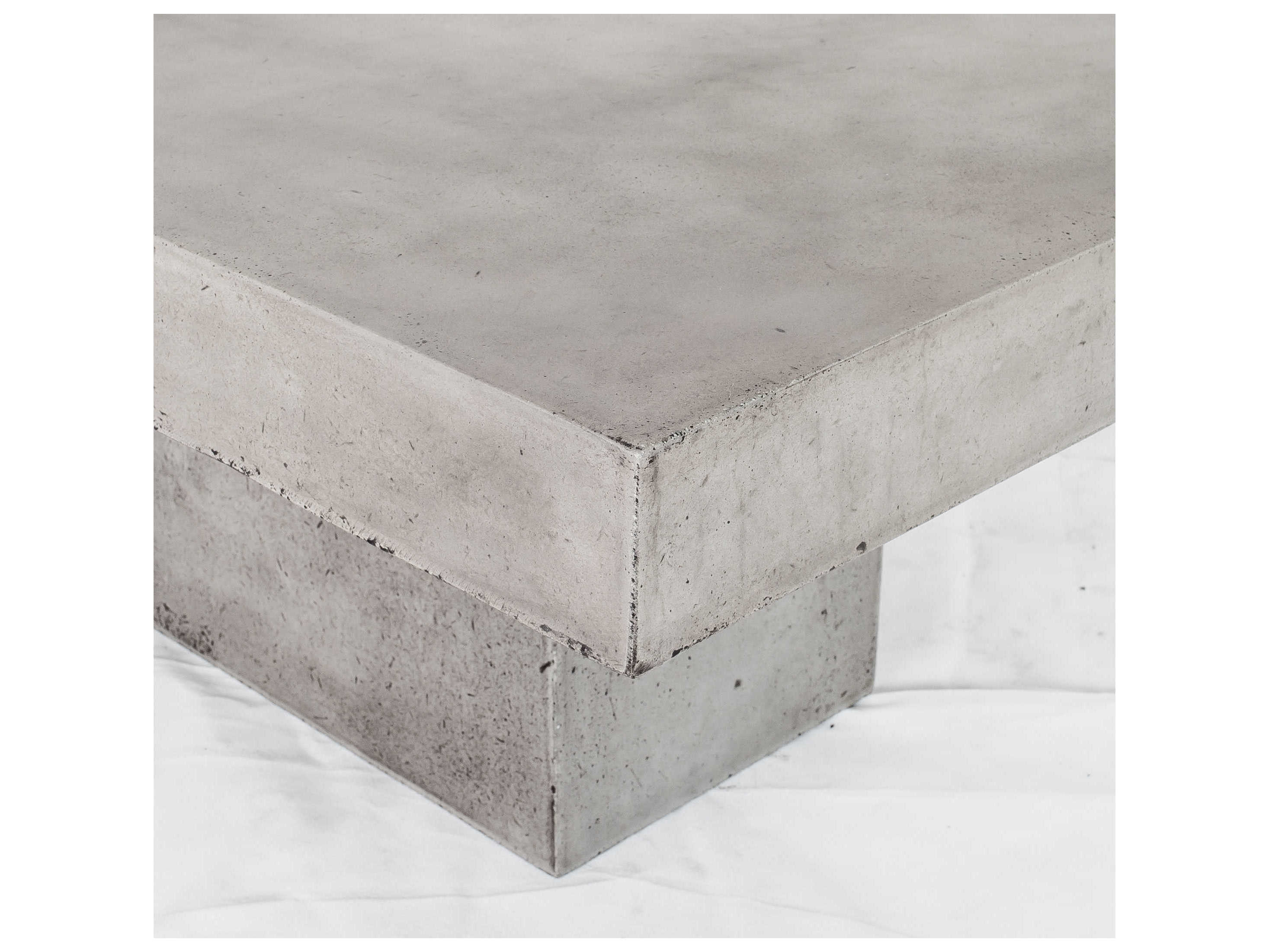 Moe's Home Maxima Rectangular Stone Dark Grey Coffee Table