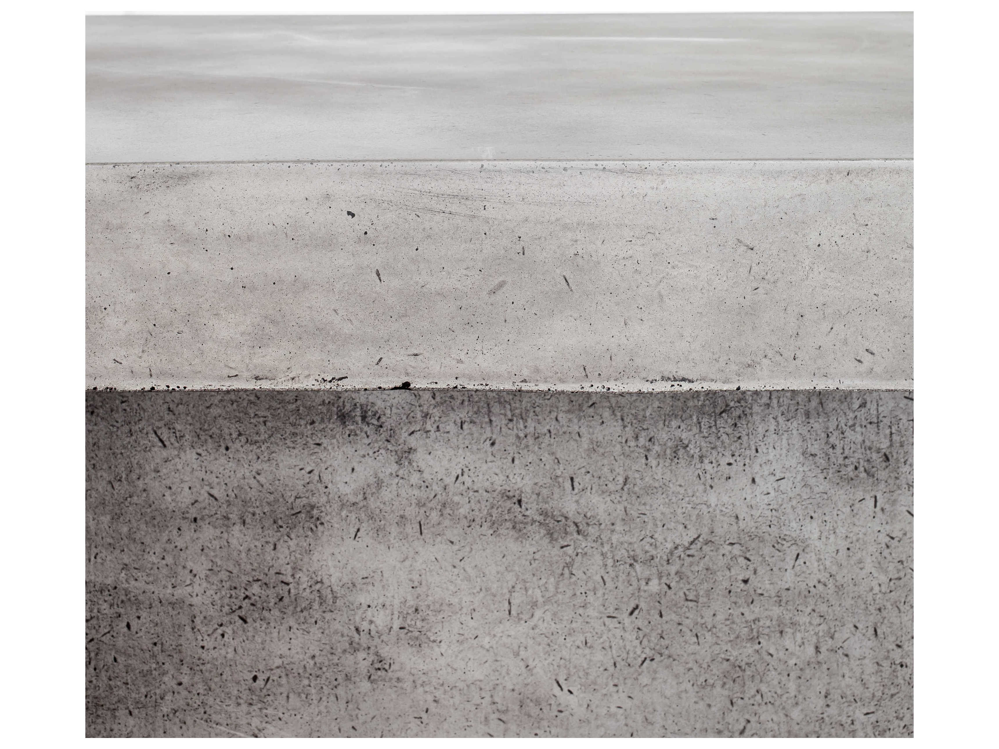 Moe's Home Maxima Rectangular Stone Dark Grey Coffee Table