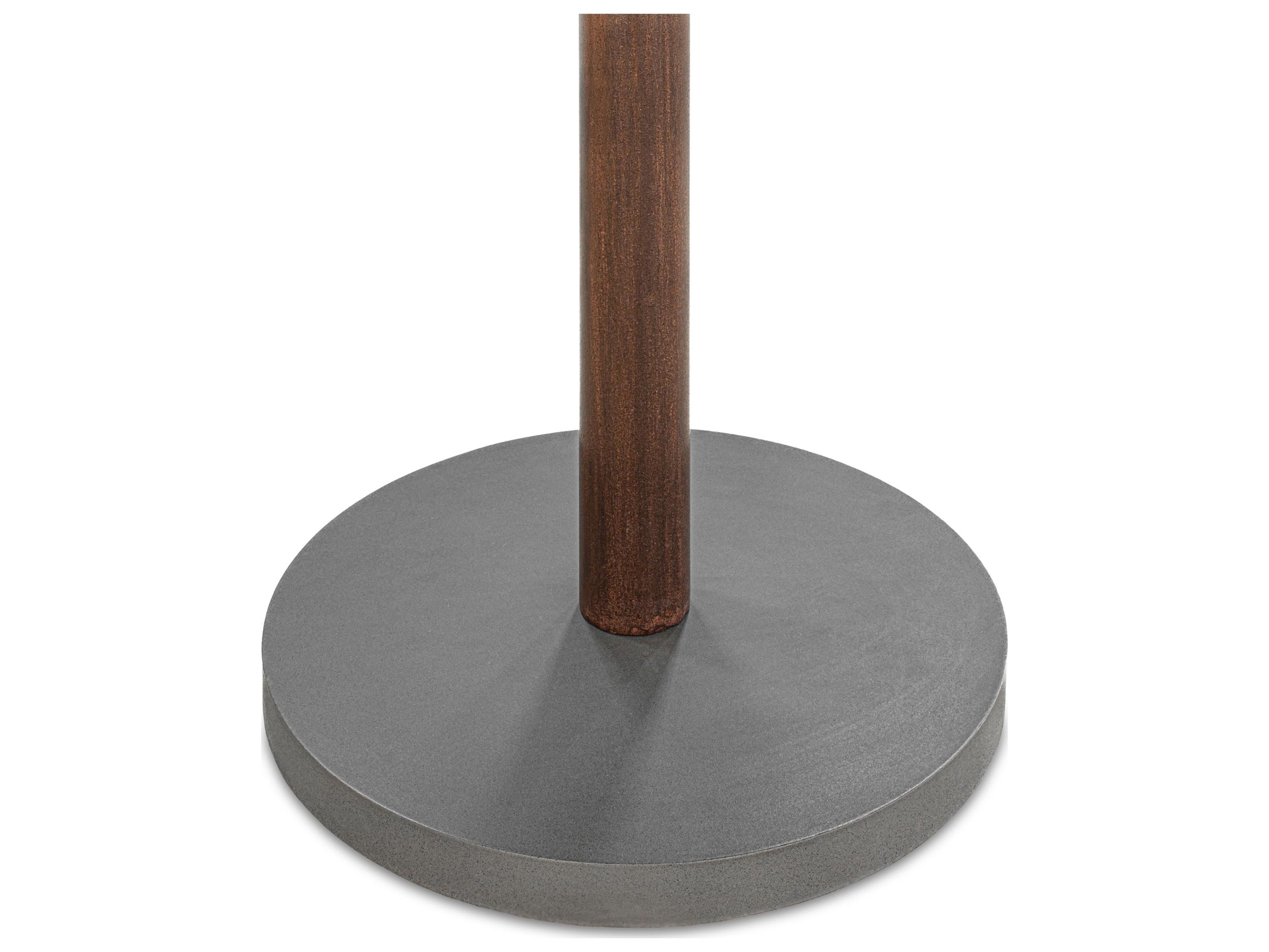 Moe's Home Hagan Round Dark Grey Dining Table