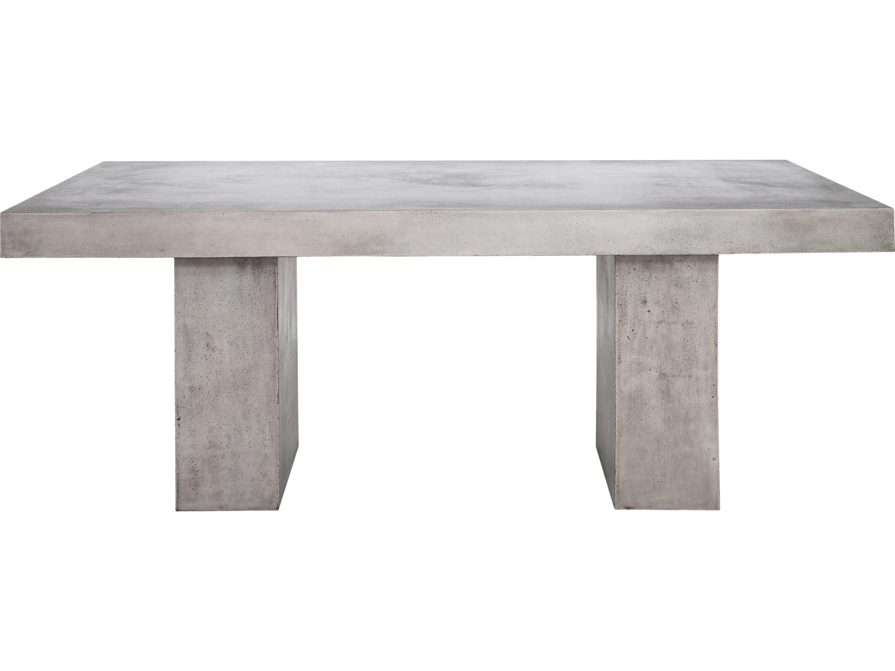 Moe's Home Rectangular Dark Grey Dining Table