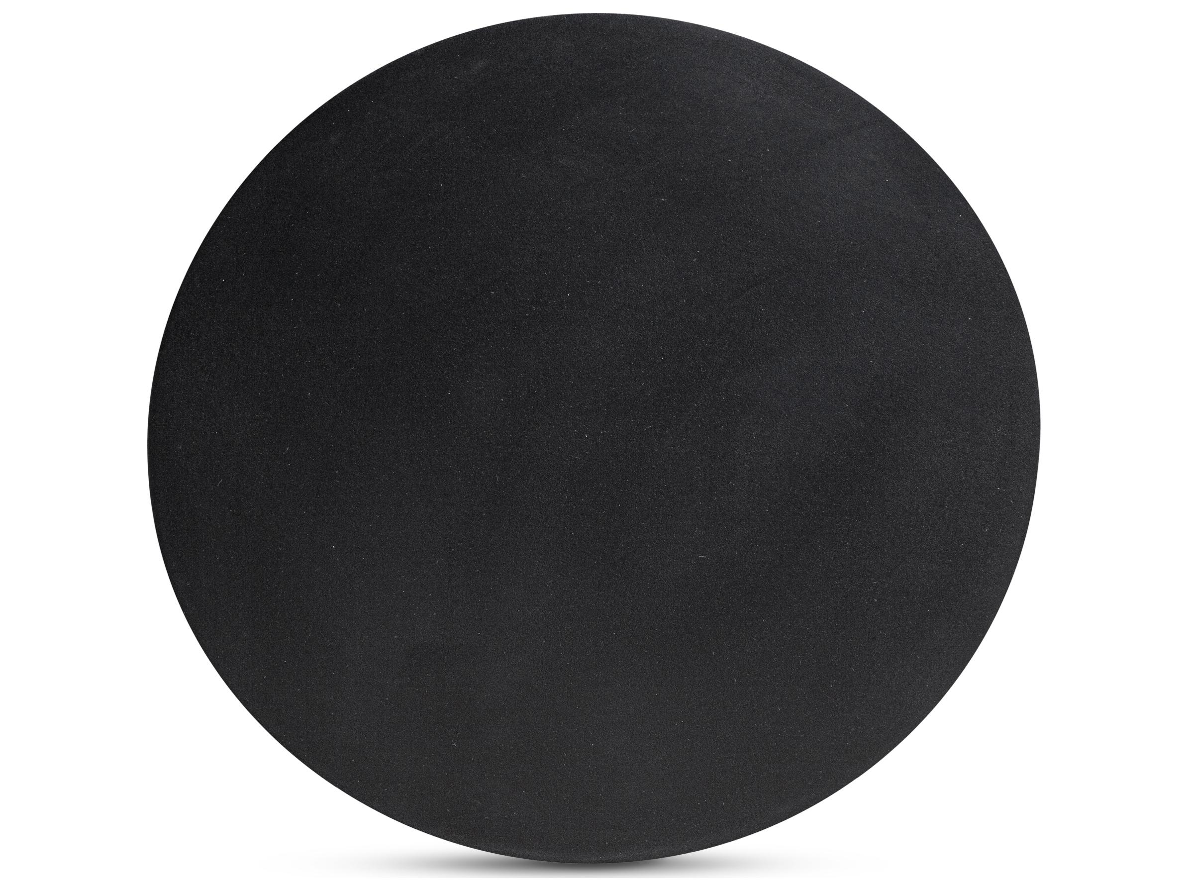 Moe's Home Hourglass Black Accent Stool