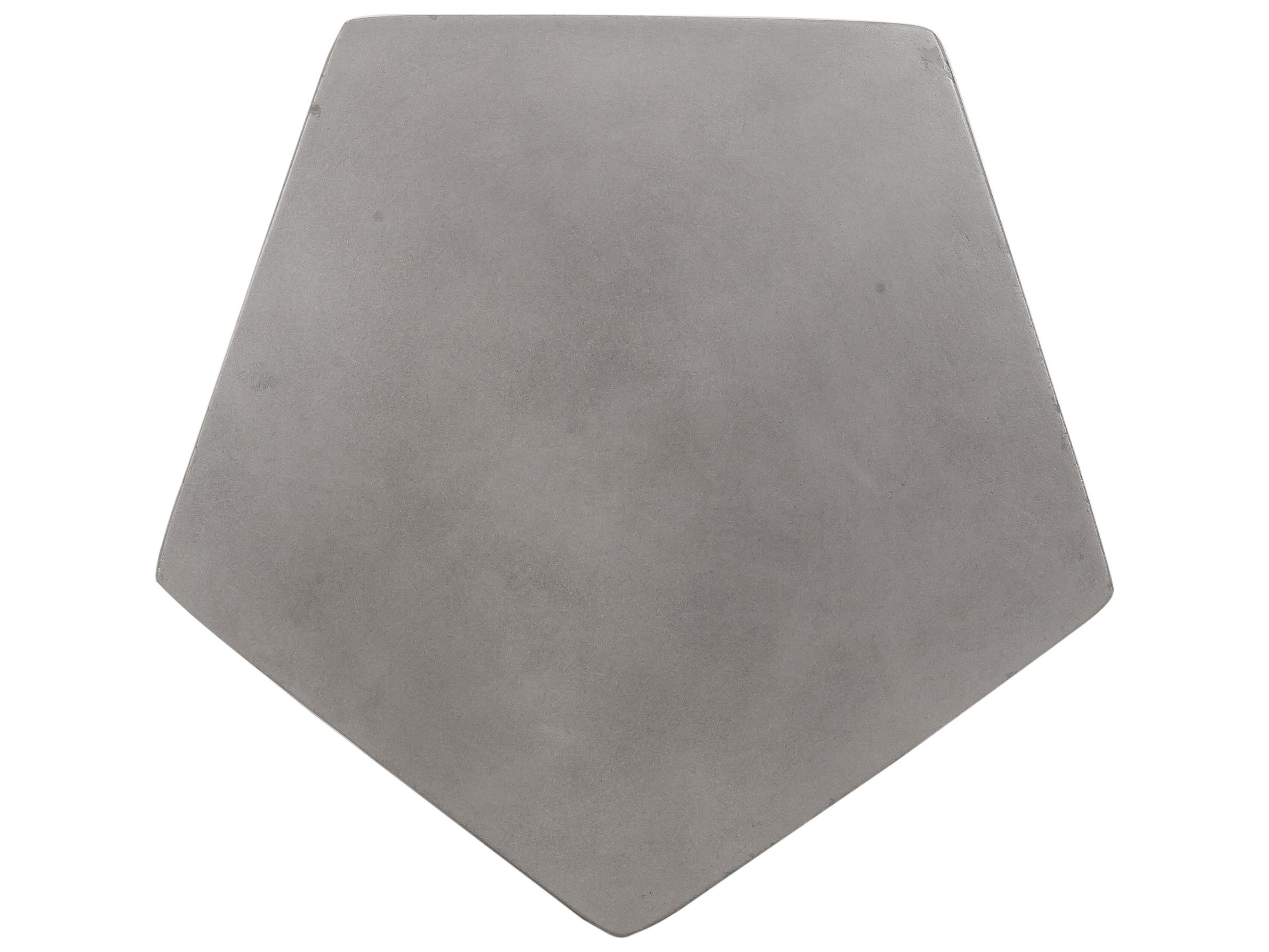 Moe's Home Gem Dark Grey Accent Stool