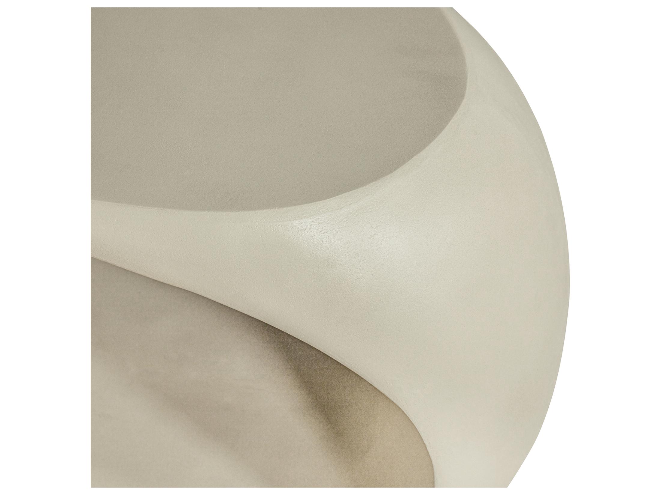 Moe's Home Albers Cream Accent Stool