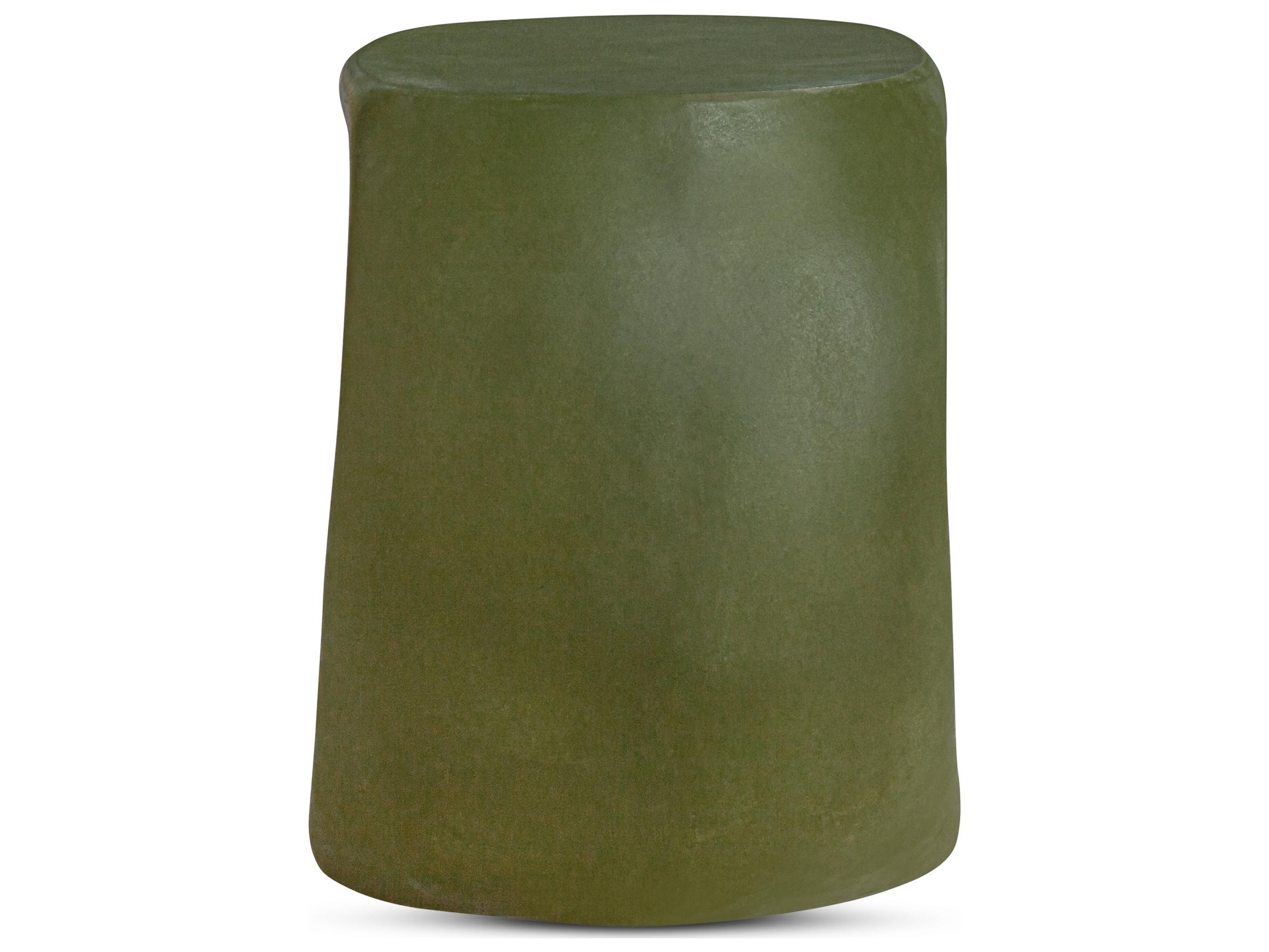 Moe's Home Albers Green Accent Stool