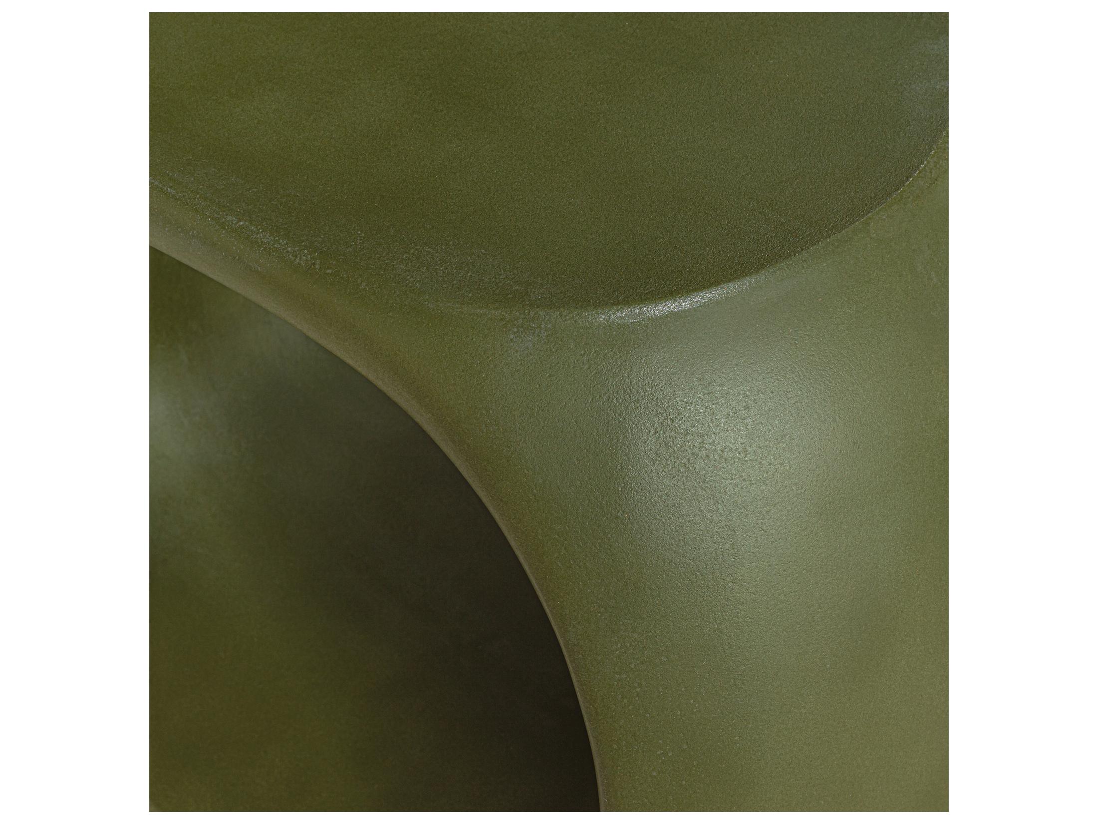 Moe's Home Albers Green Accent Stool