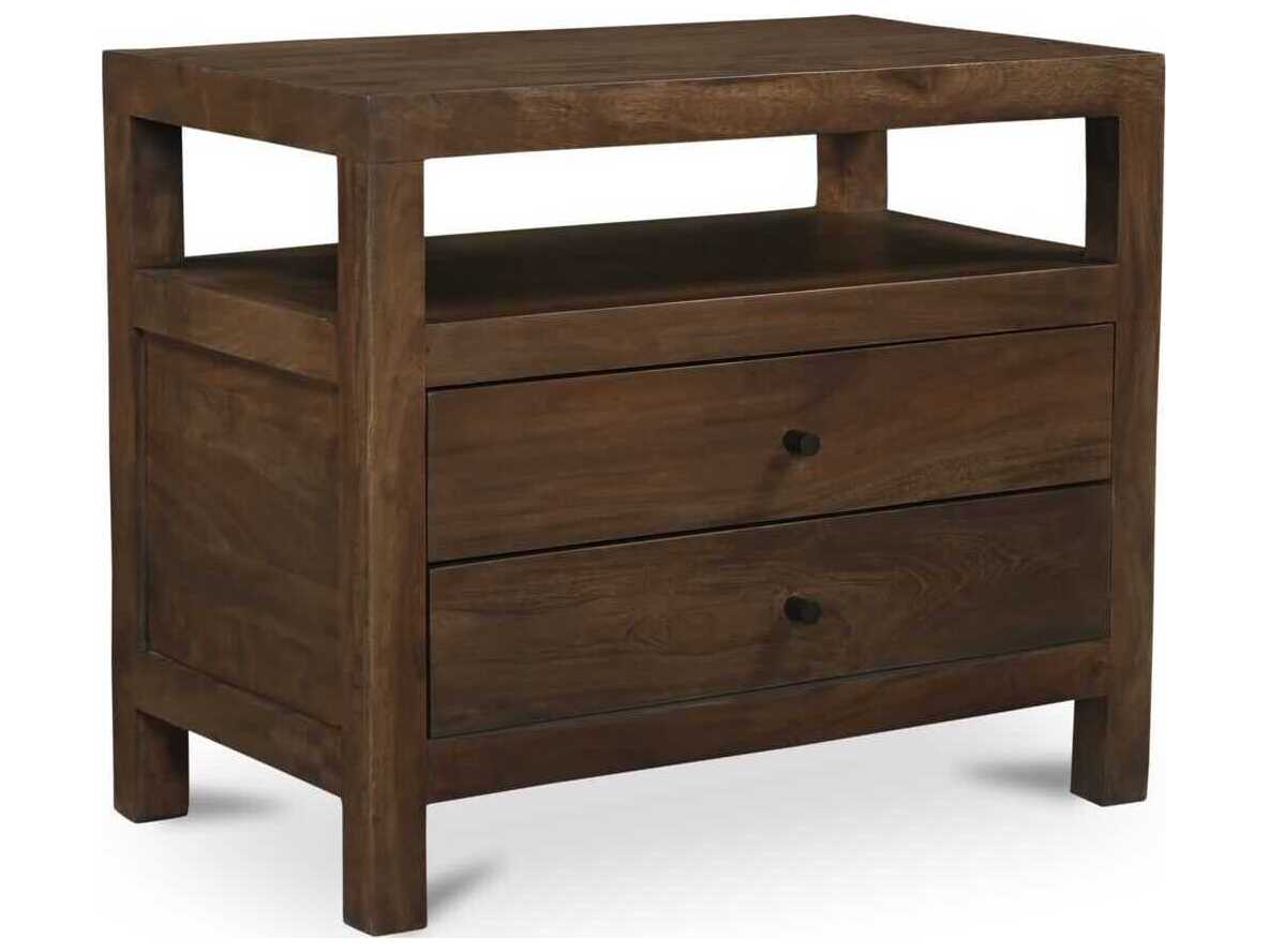 Moe's Home Windsor 2-Drawers Solid Wood Nightstand