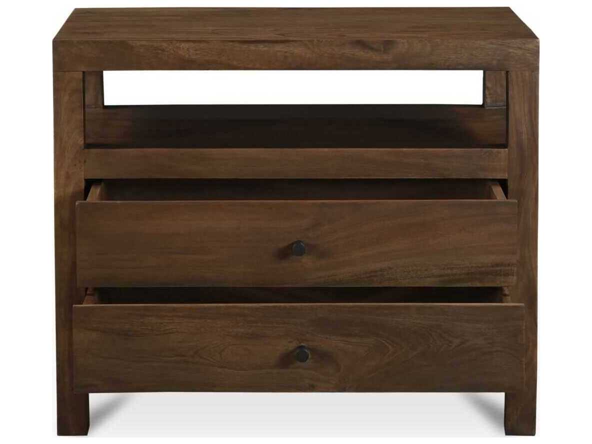 Moe's Home Windsor 2-Drawers Solid Wood Nightstand