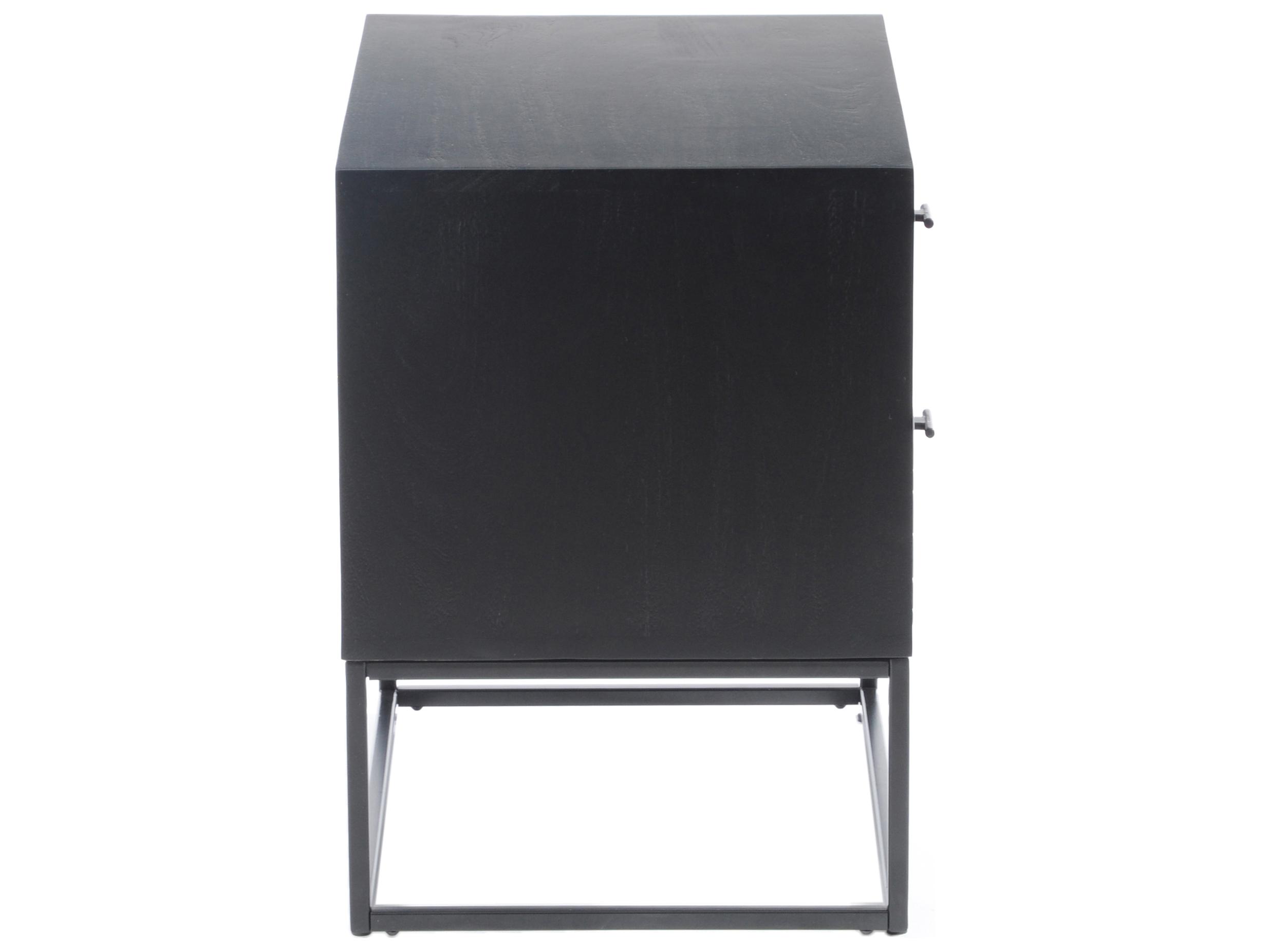 Moe's Home 2-Drawers Acacia Wood Nightstand