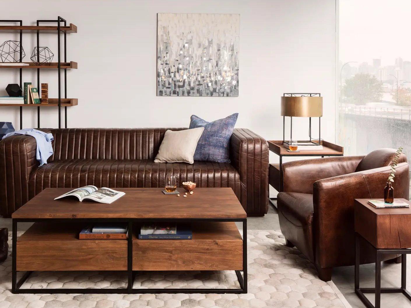 Moe's Home Castle Living Room Set