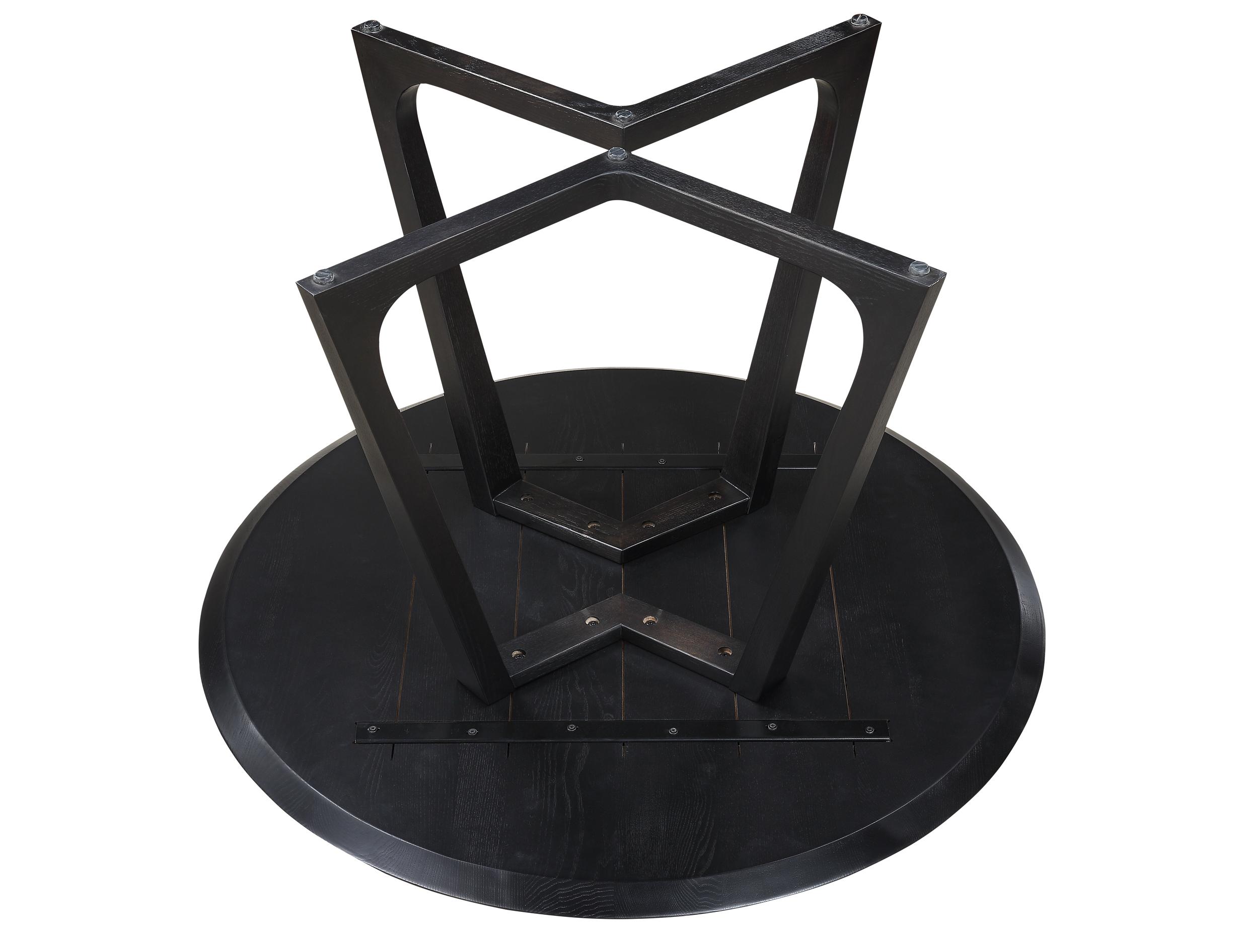 Moe's Home Godenza Round Dining Table Black