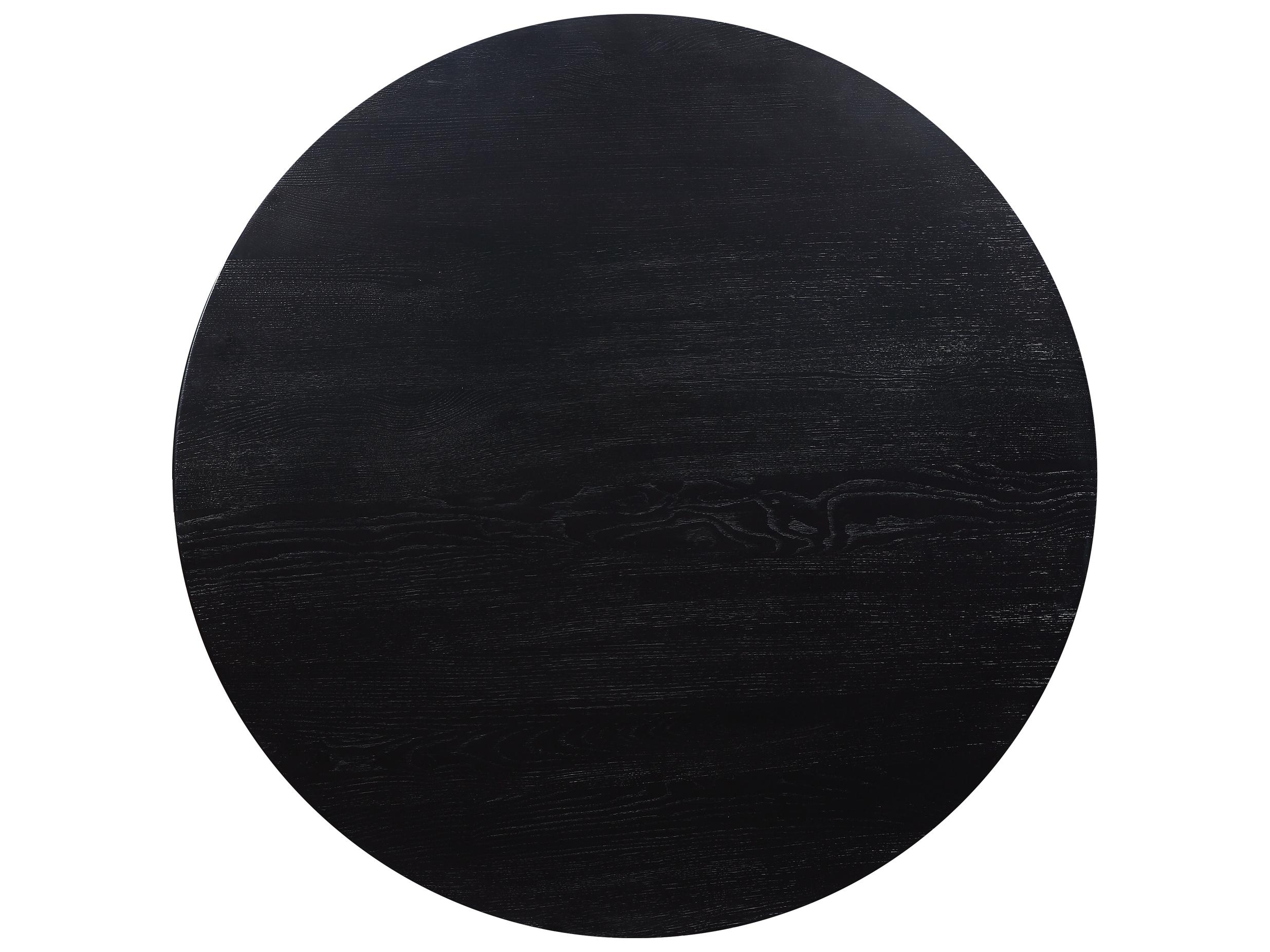 Moe's Home Godenza Round Dining Table Black