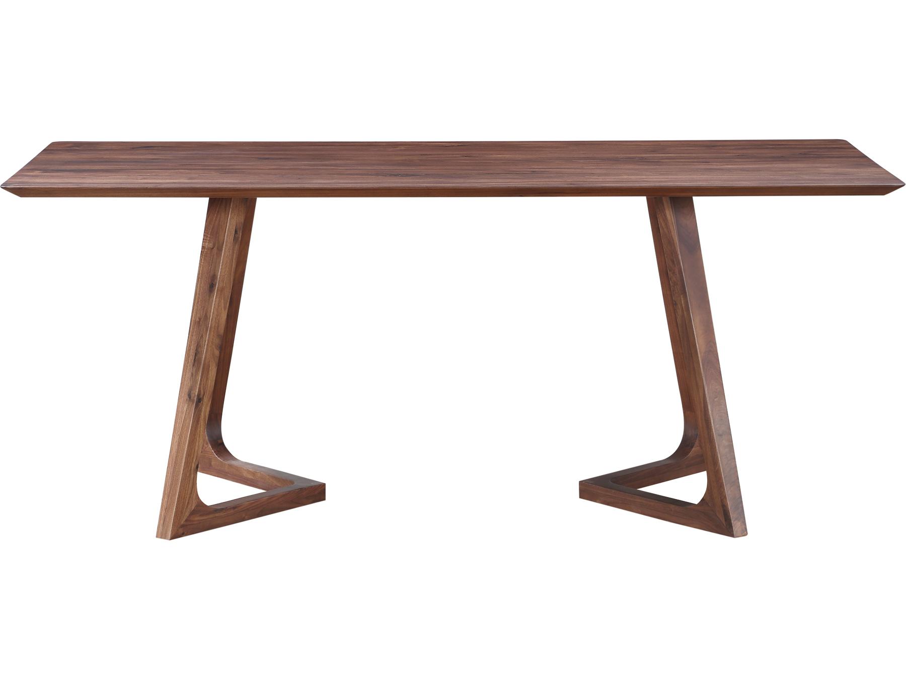 Moe's Home Godenza Rectangular Dining Table Brown