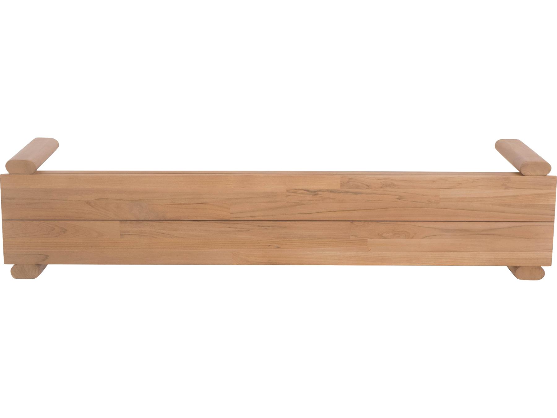 Moe's Home Temp Natural Brown Accent Bench