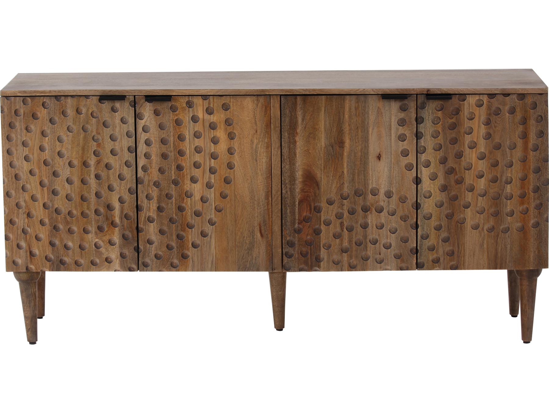 Moe's Home 62" Mango Wood Grey Sideboard