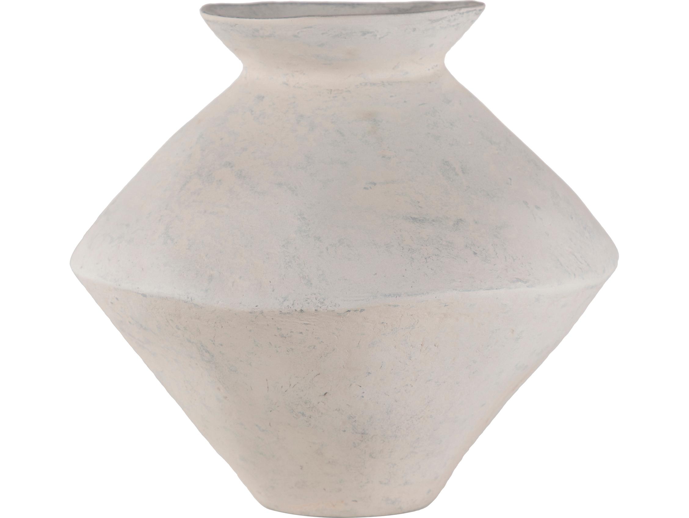 Moe's Home White Raja Decorative Vessel