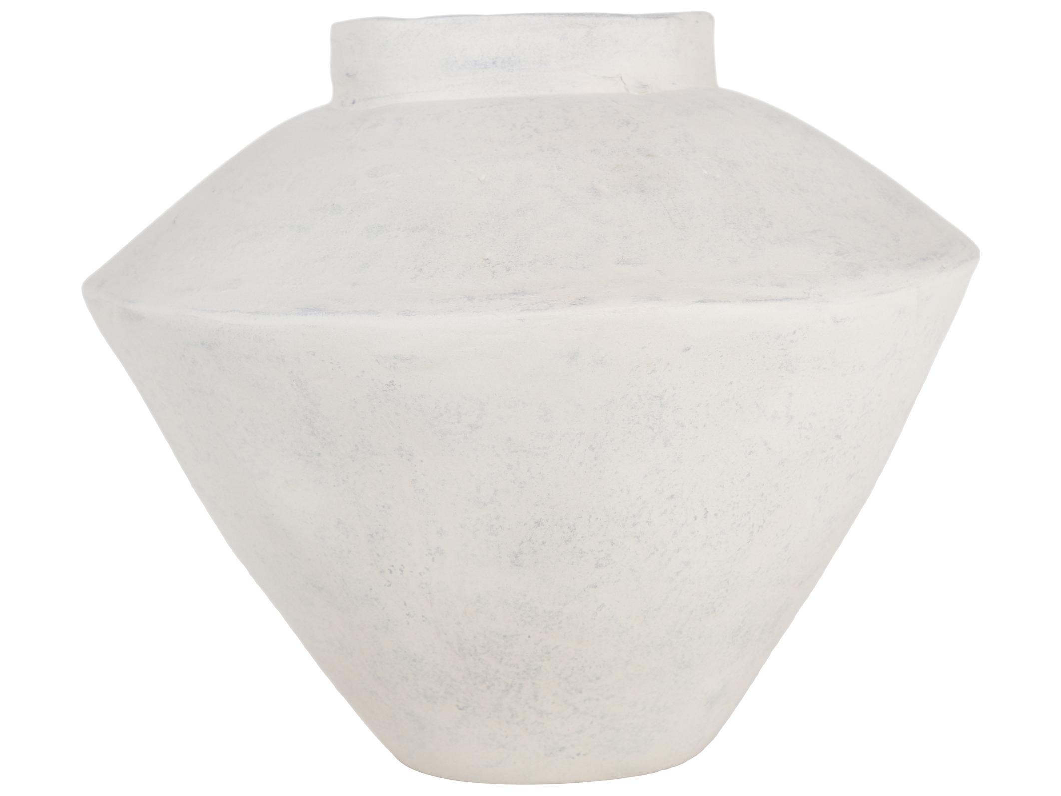 Moe's Home White Raja Decorative Vessel