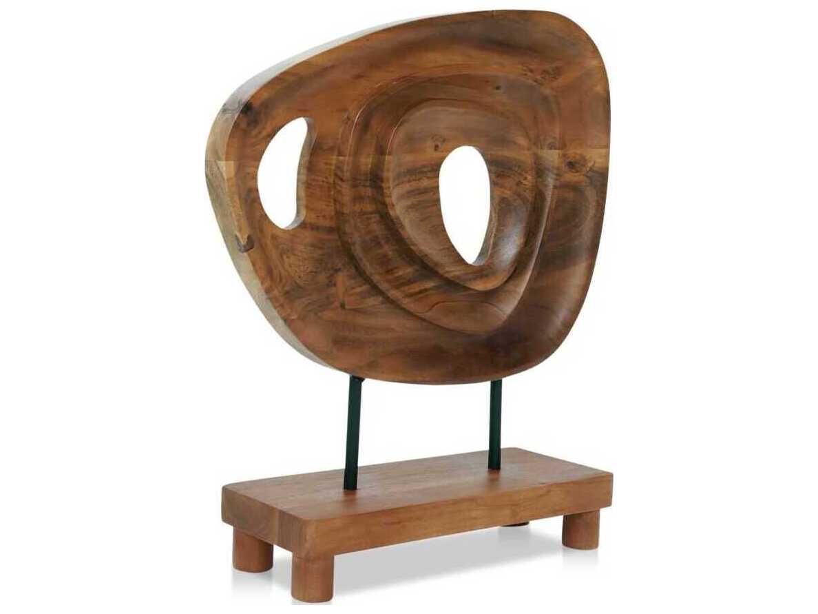 Moe's Home Saddler Natural Acacia Sculpture