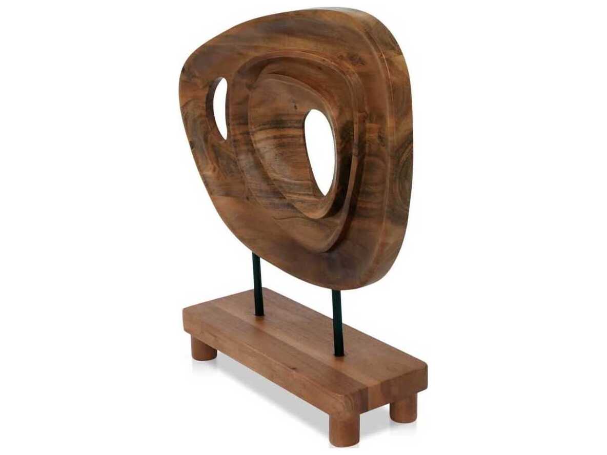 Moe's Home Saddler Natural Acacia Sculpture