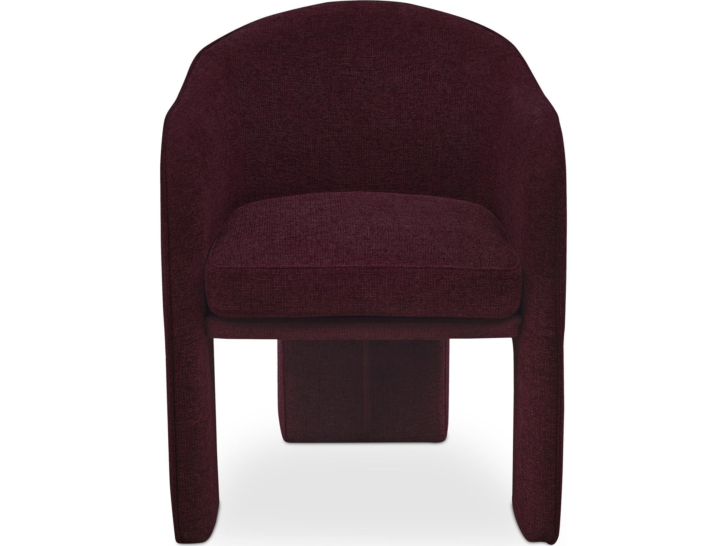 Moe's Home Clara Dining Chair Plum