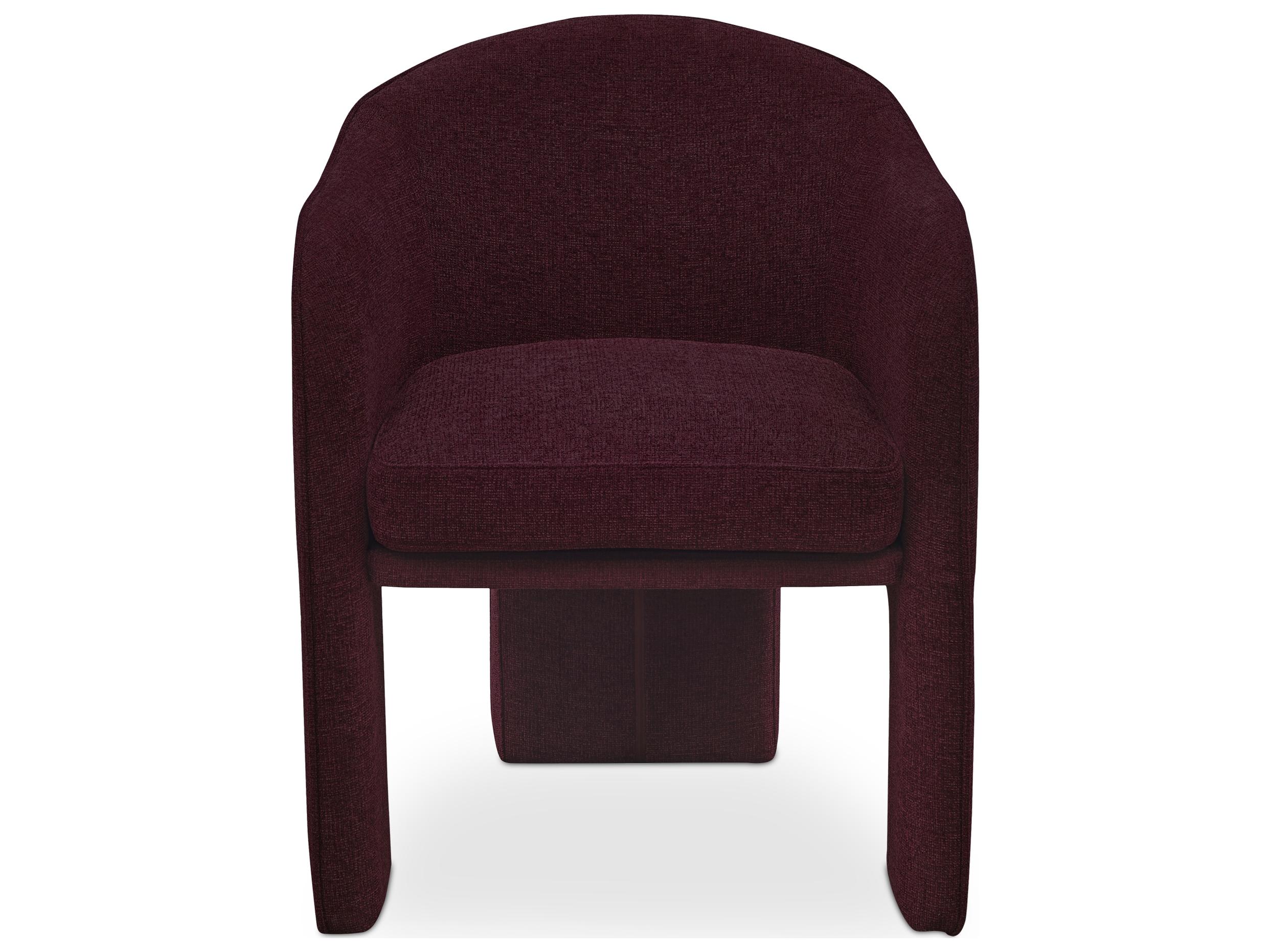 Moe's Home Clara Dining Chair Plum