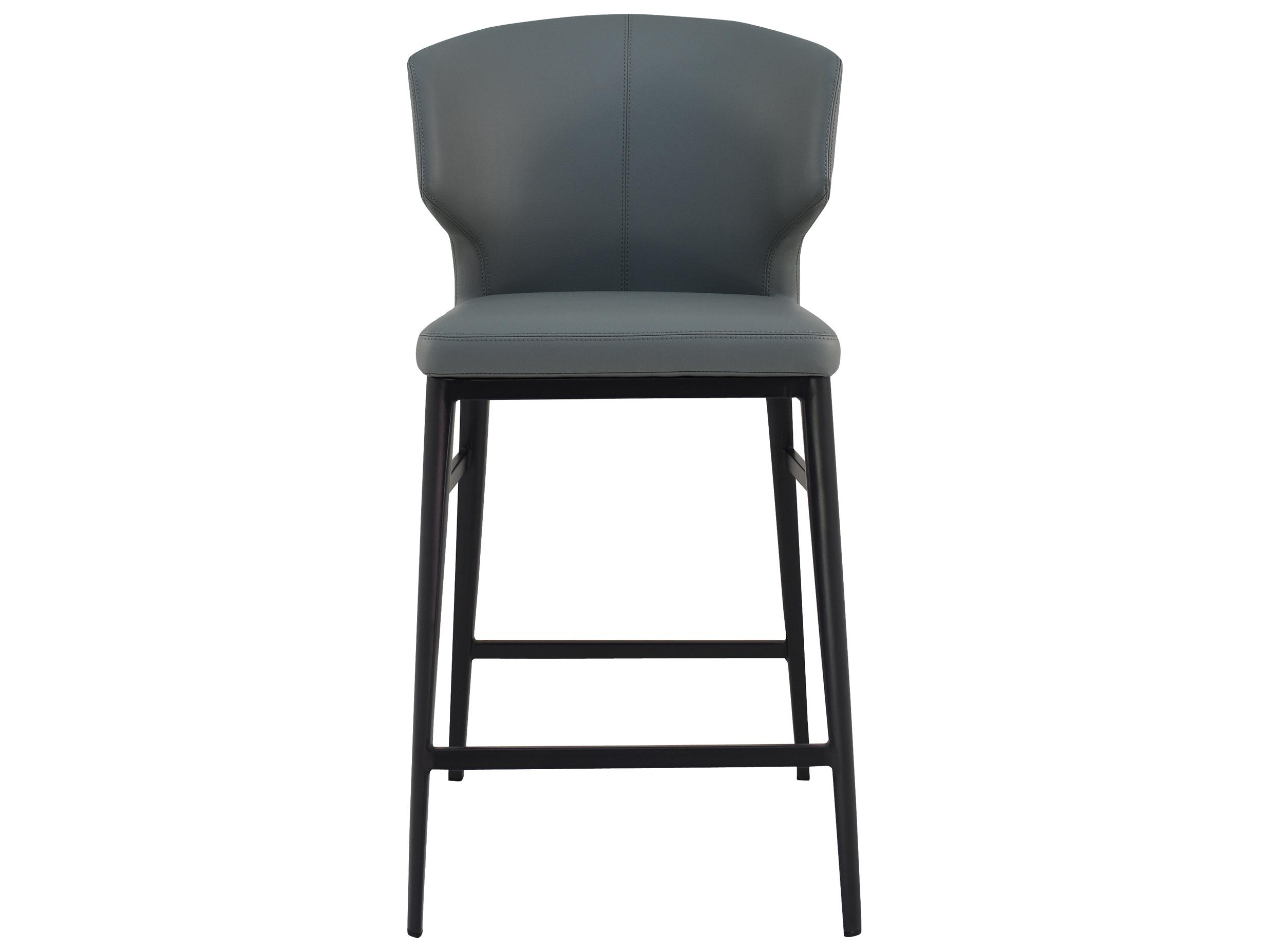 Moe's Home Delaney Grey Counter Stool