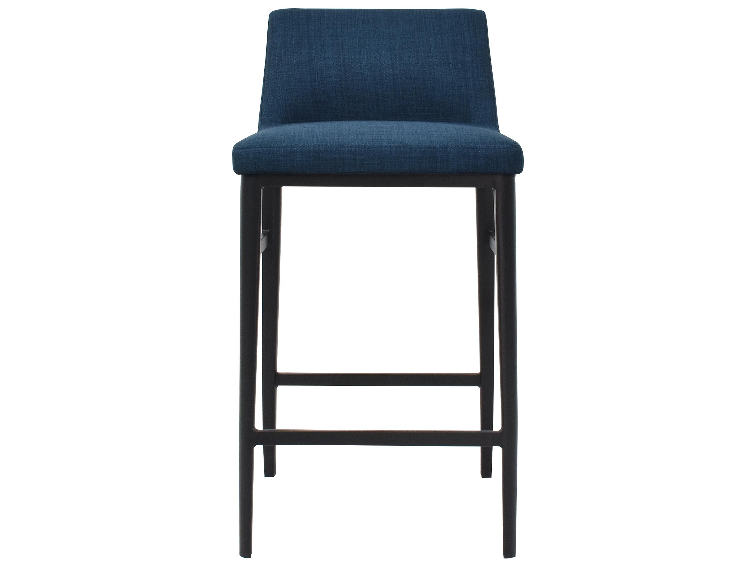 Moe's Home Upholstered Blue Baron Counter Stool