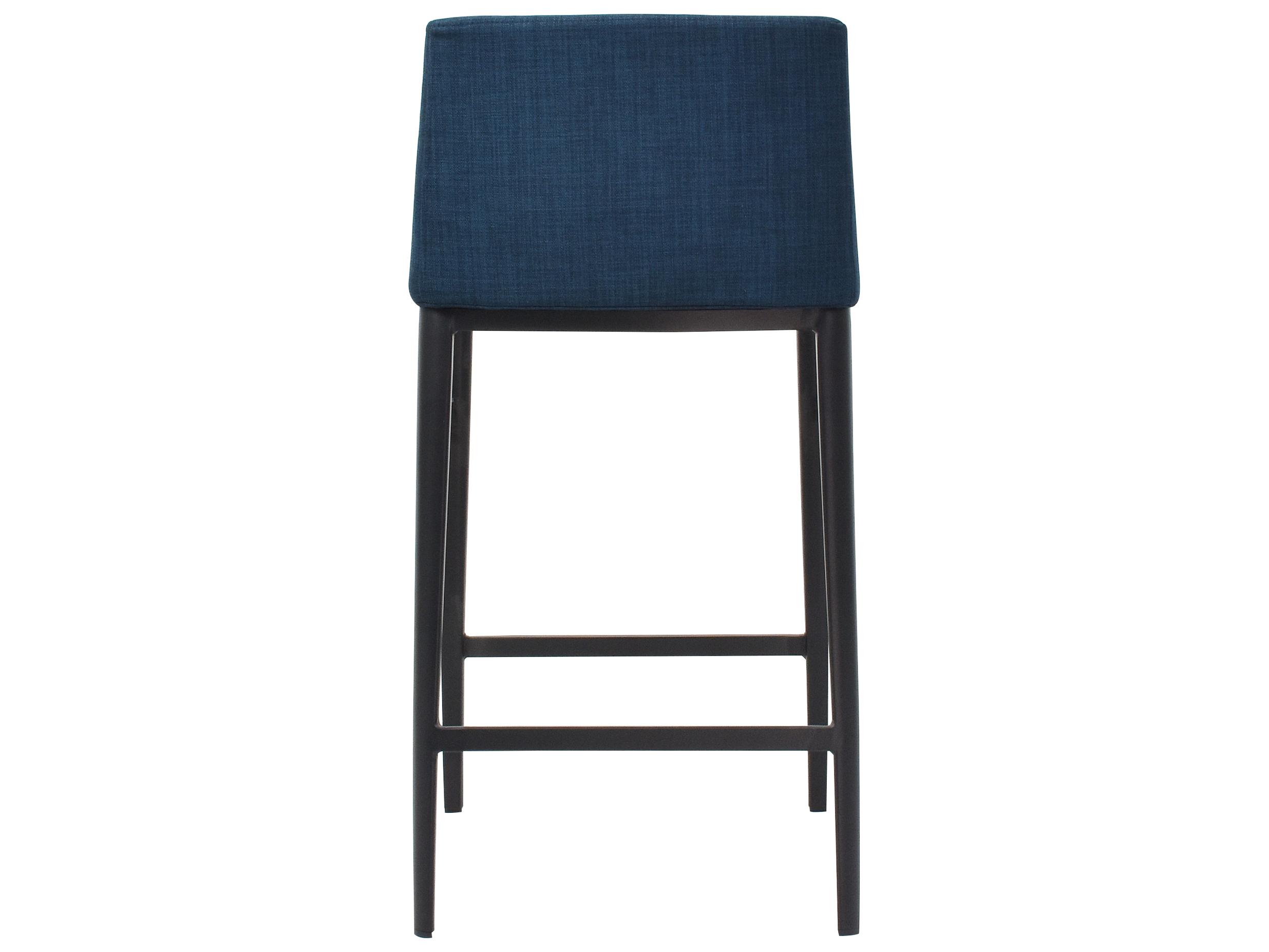 Moe's Home Upholstered Blue Baron Counter Stool