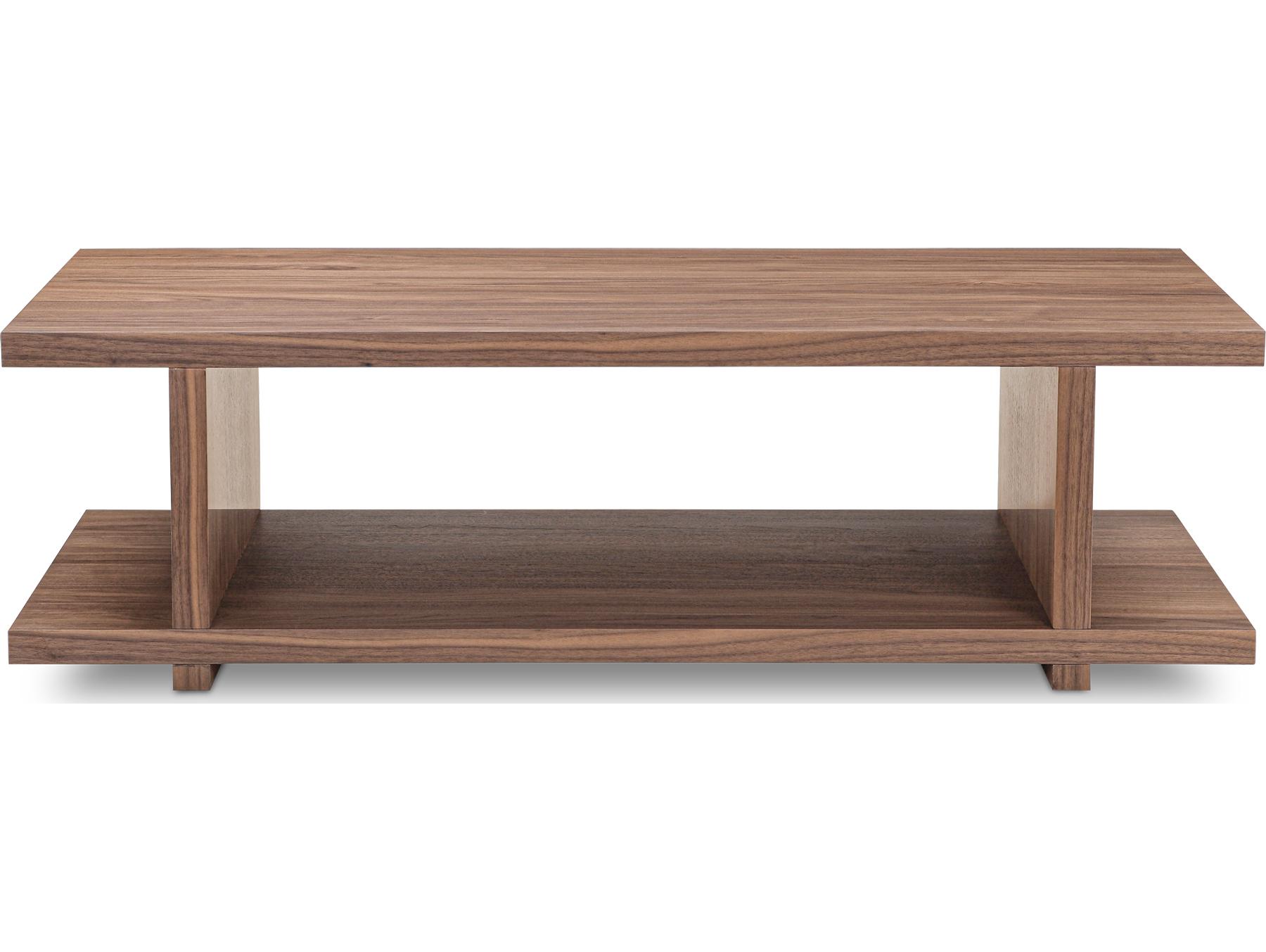 Moe's Home Miri Rectangular Walnut Coffee Table