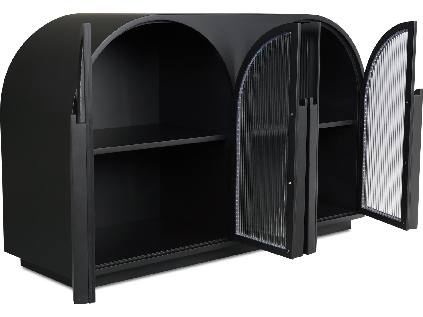 Moe's Home Salone 53" Beech Wood Black Sidecoard