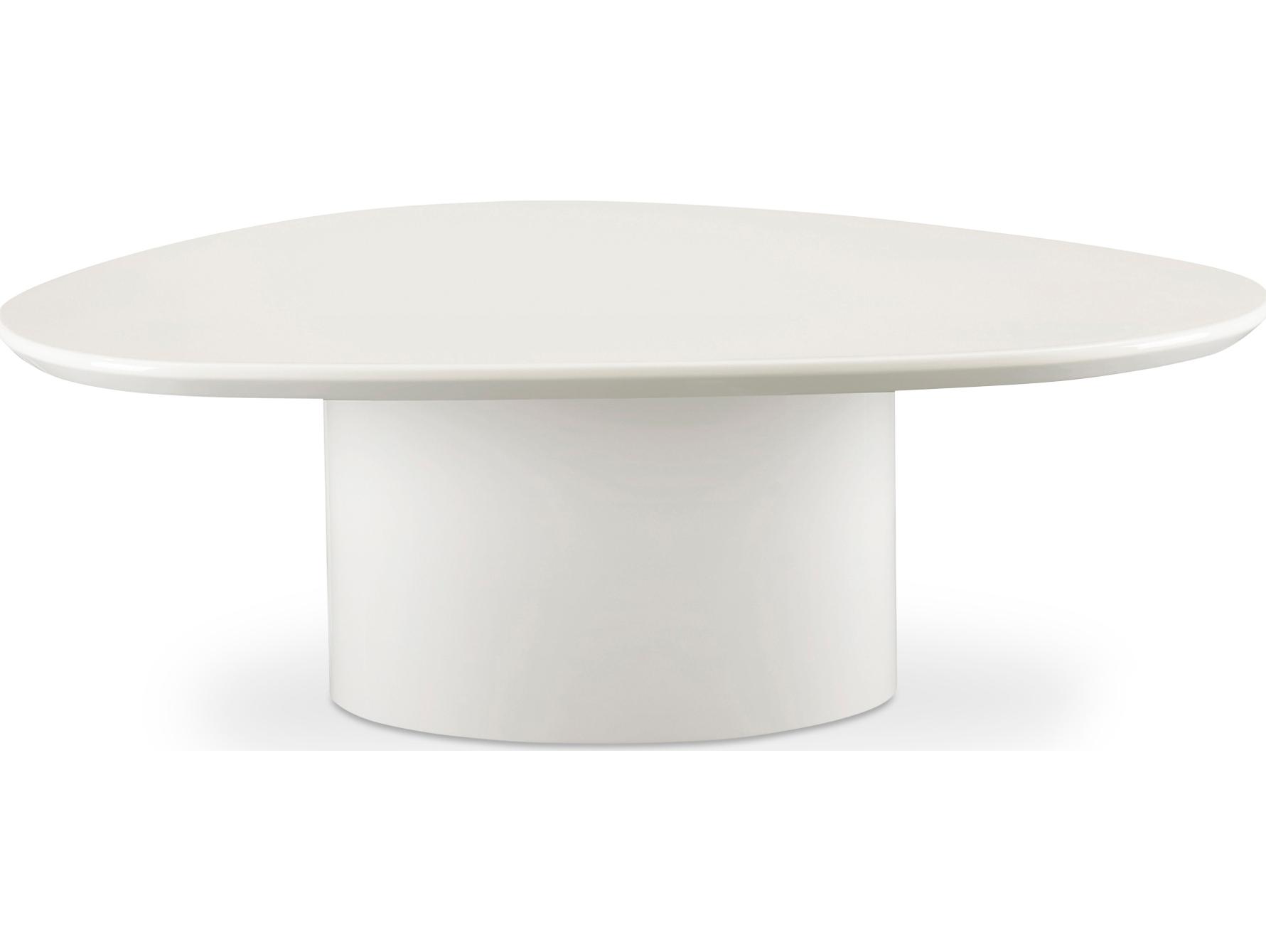 Moe's Home Eden Coffee Table Ivory Lacquer