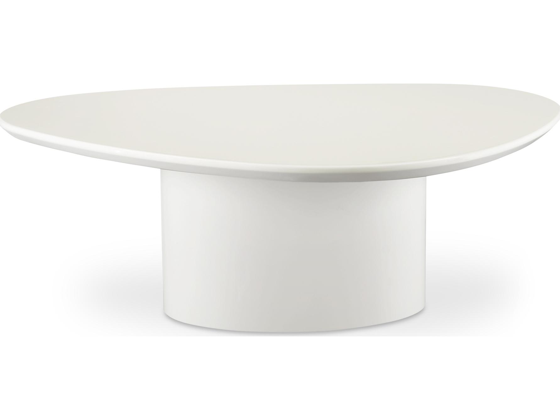 Moe's Home Eden Coffee Table Ivory Lacquer