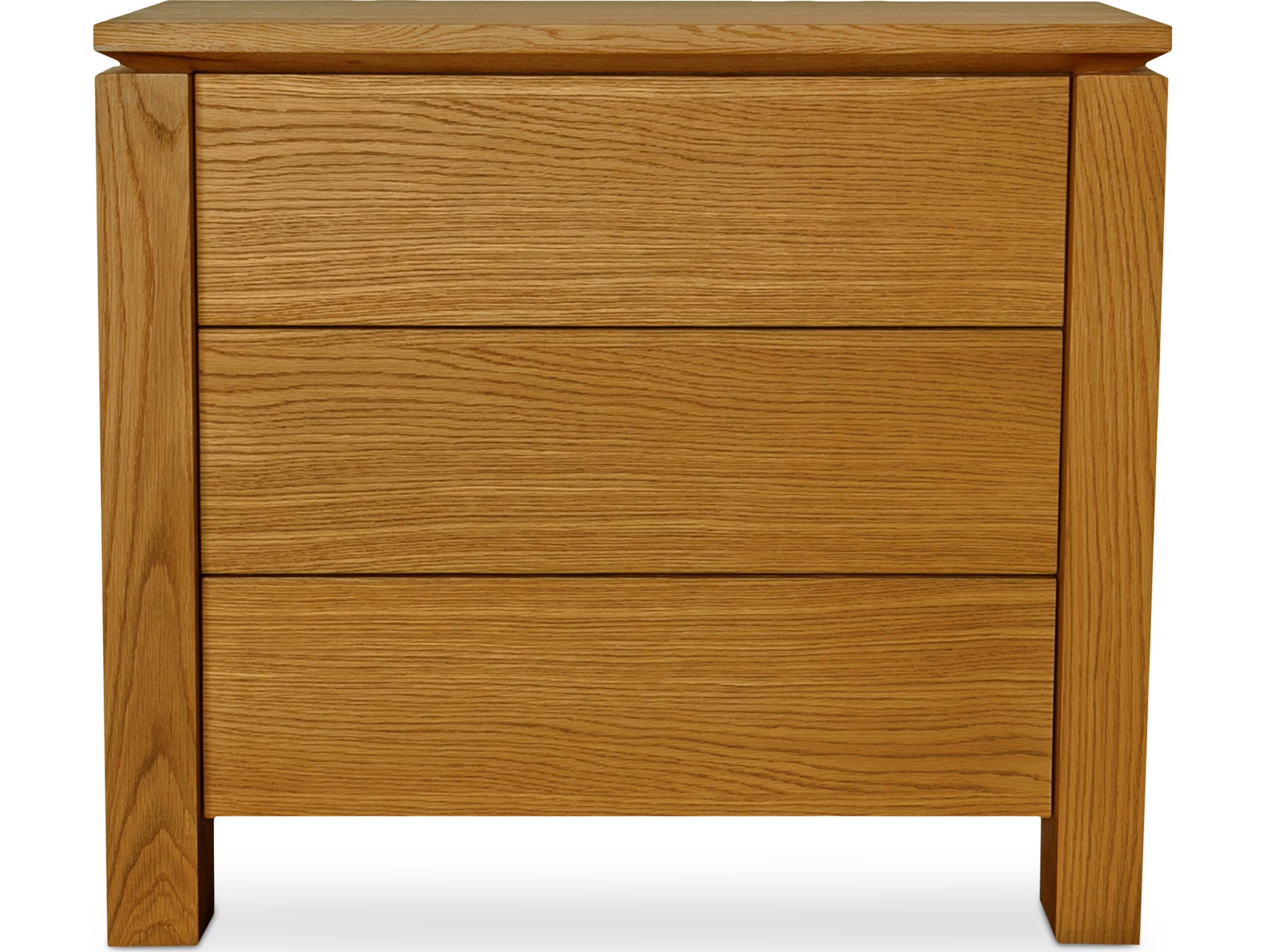 Moe's Home Brook Brown Oak Wood Accent Chest