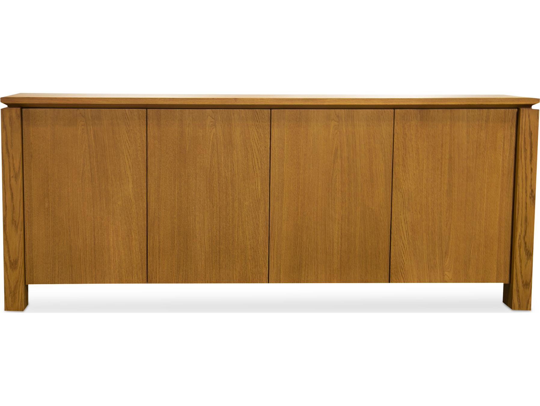 Moe's Home Brook 80" Oak Wood Sideboard