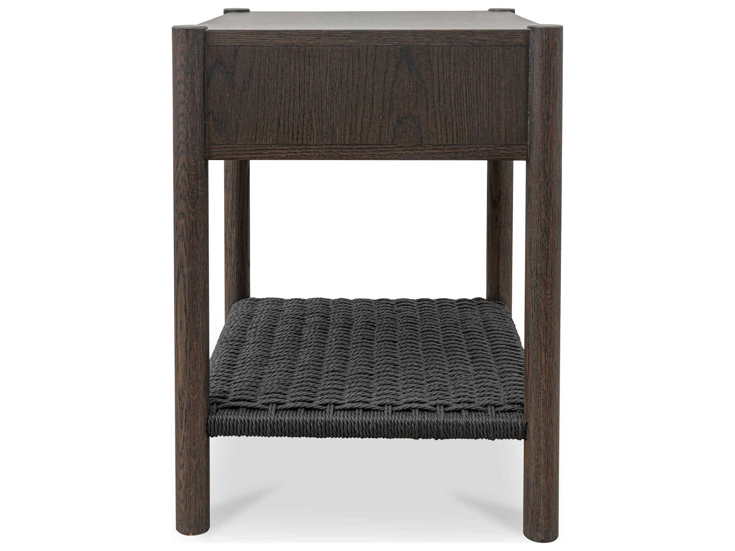 Moe's Home Millie 1-Drawer Oak Wood Nightstand