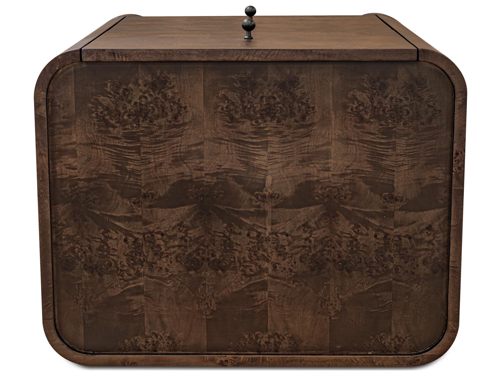 Moe's Home Gibson 2-Drawers Oak Wood Nightstand